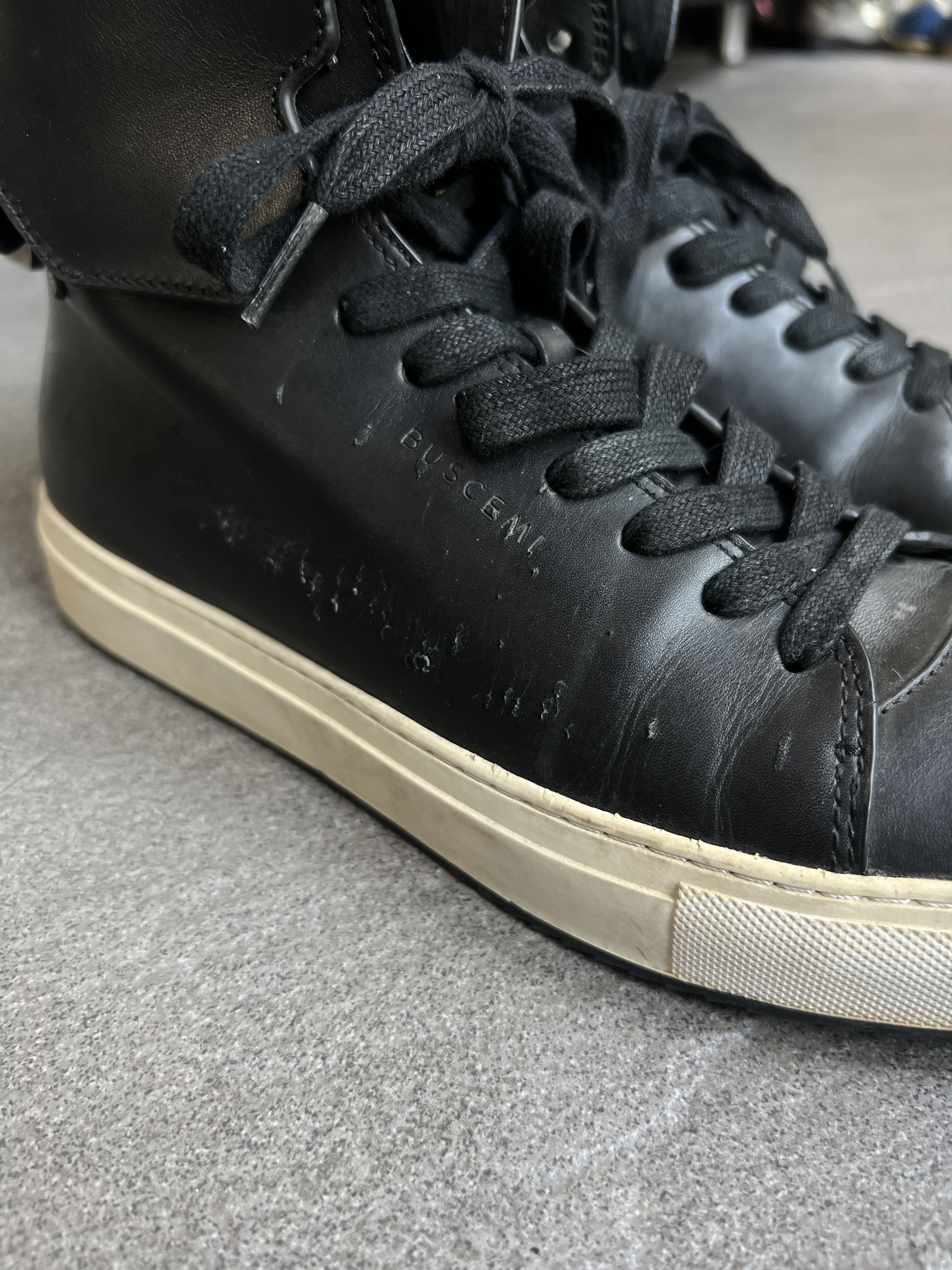 Mastermind Japan Buscemi x Mastermind Japan Lock Hi Sneakers EU42 Size US 9 / EU 42 - 7 Thumbnail