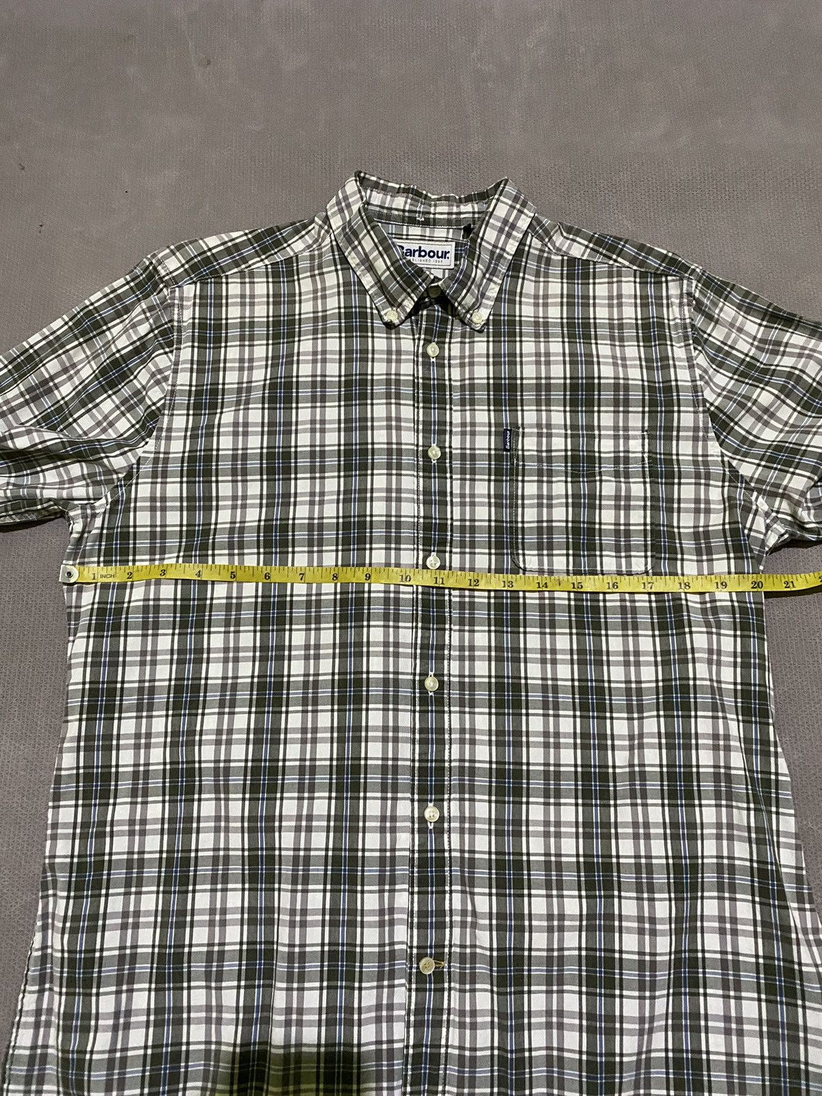 Barbour × Japanese Brand Barbour plaid long shirt Size US L / EU 52-54 / 3 - 12 Thumbnail