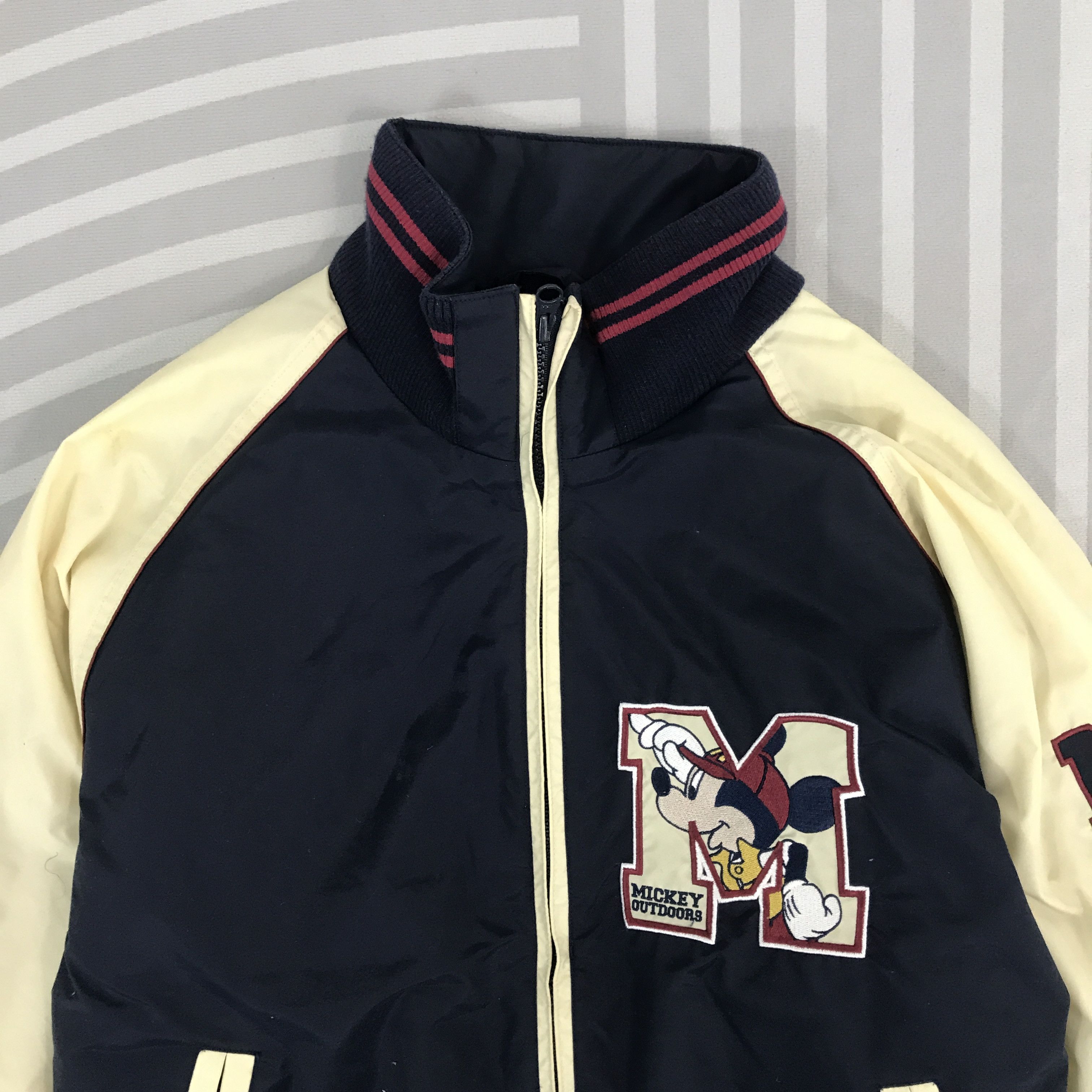 Japanese Brand × Mickey Mouse × Vintage Vintage Mickey Mouse x Logos outdoor jacket Size US L / EU 52-54 / 3 - 2 Thumbnail