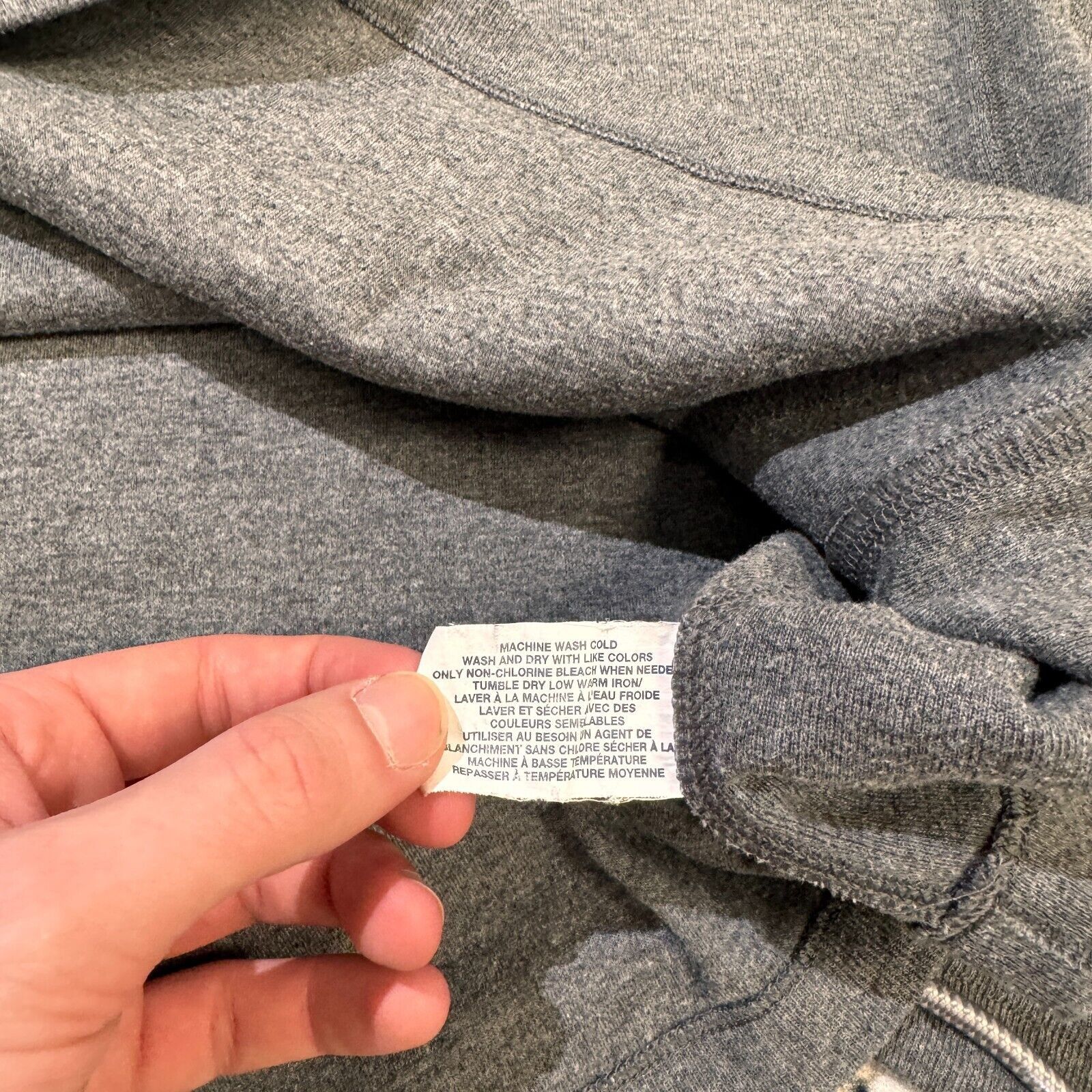 Gap × Vintage Vintage Gap Unisex Gray Cotton Crewneck Size XL Essentia Size US XL / EU 56 / 4 - 11 Thumbnail
