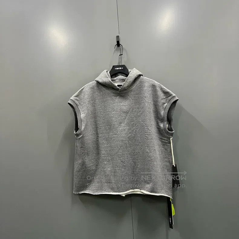 Fear of God fear of god Main line gray sleeveless hoodie Size US M / EU 48-50 / 2 - 1 Thumbnail