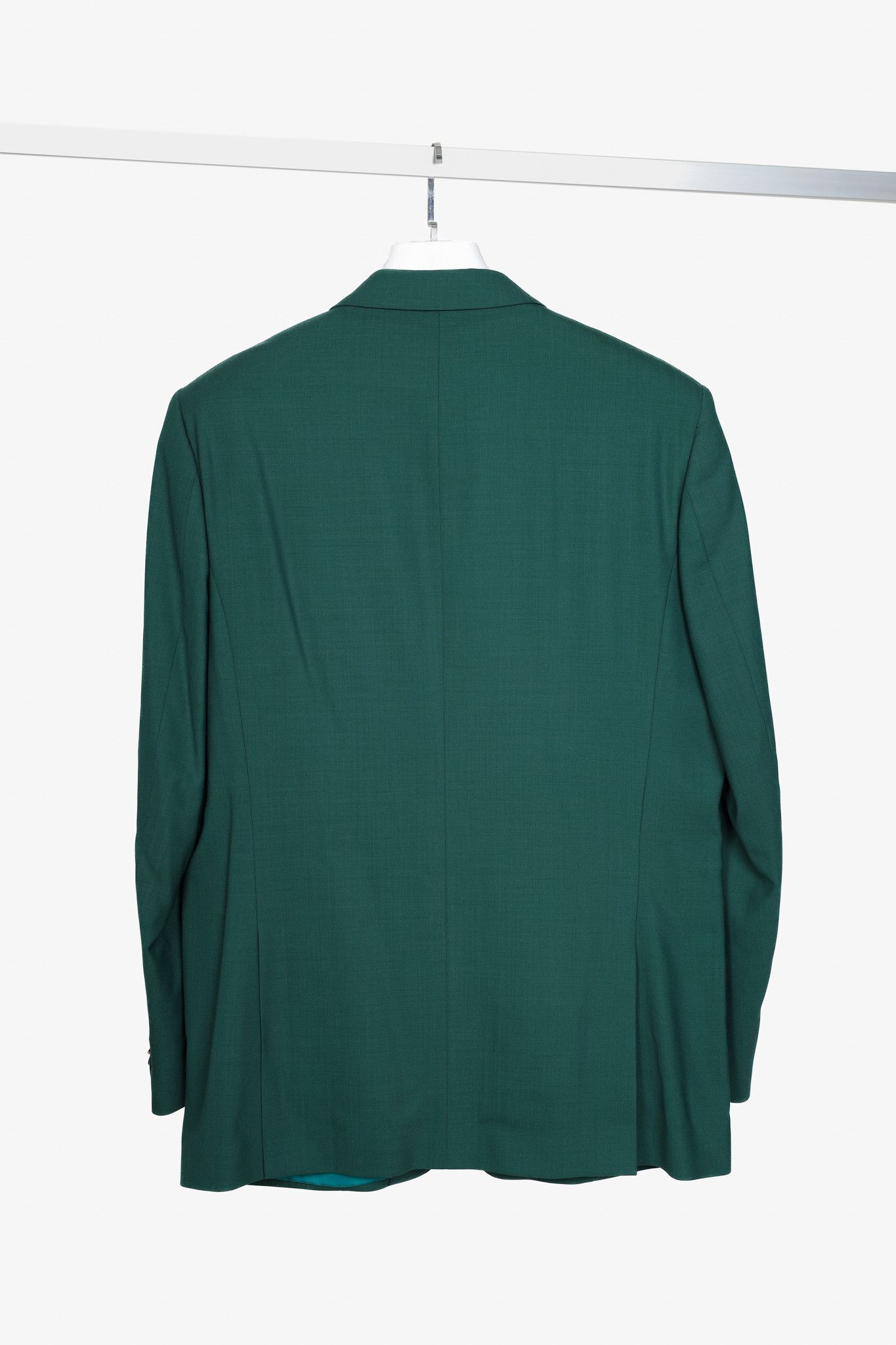 Paul Smith Paul Smith Green Suiting Blazer Jacket Double Vent Size 54L - 2 Thumbnail