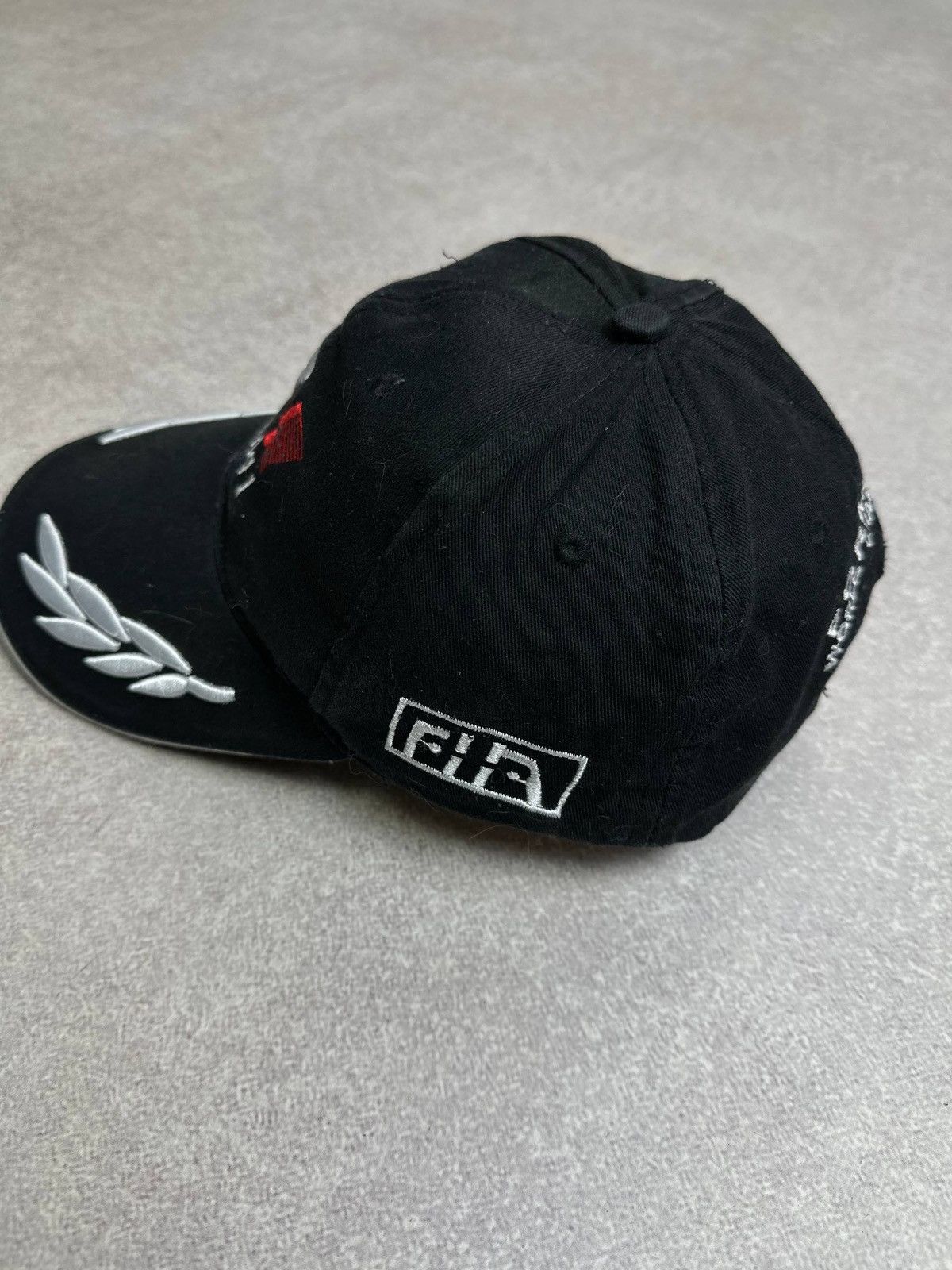 Formula 1 Vintage Formula One Embroidery Y2K Cap Os Size ONE SIZE - 3 Thumbnail