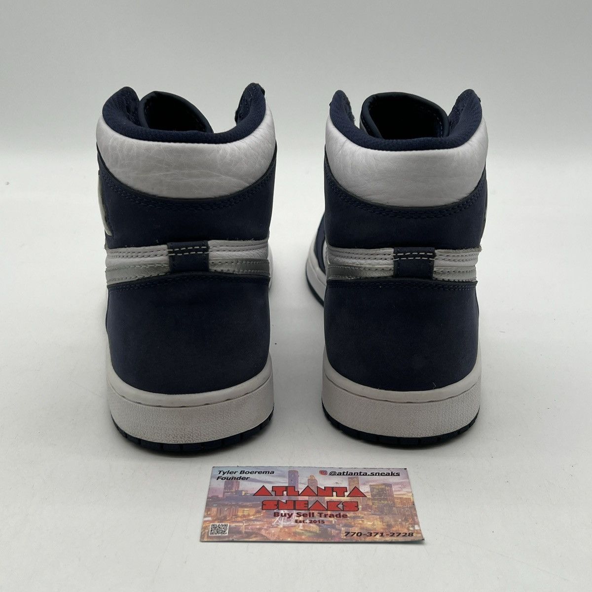 Jordan Brand Air Jordan 1 High midnight navy Size US 9.5 / EU 42-43 - 3 Thumbnail