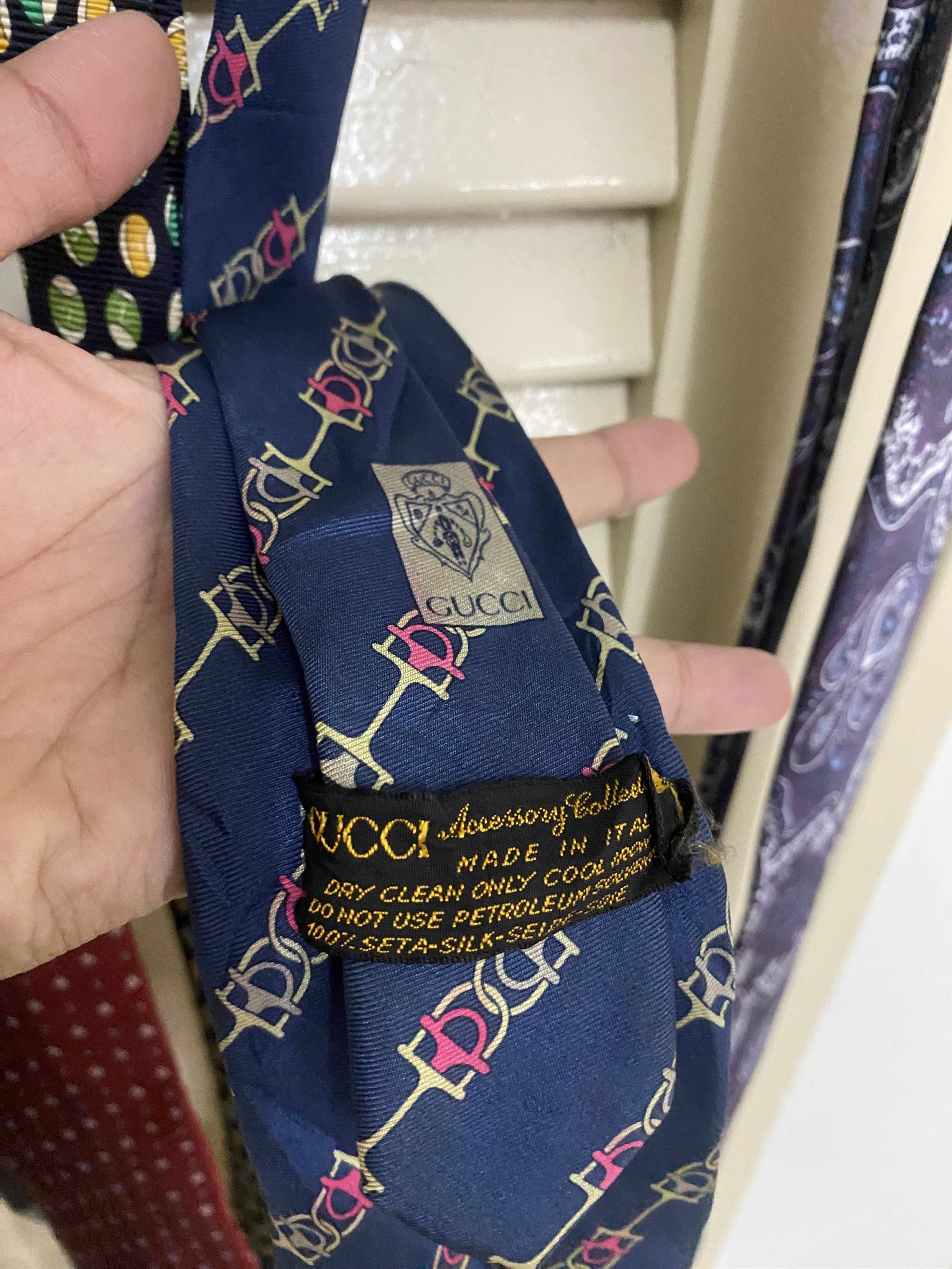 Celine Lots of Tie Gucci Moschino Versace Celine Dries Van Noten Size ONE SIZE - 2 Thumbnail