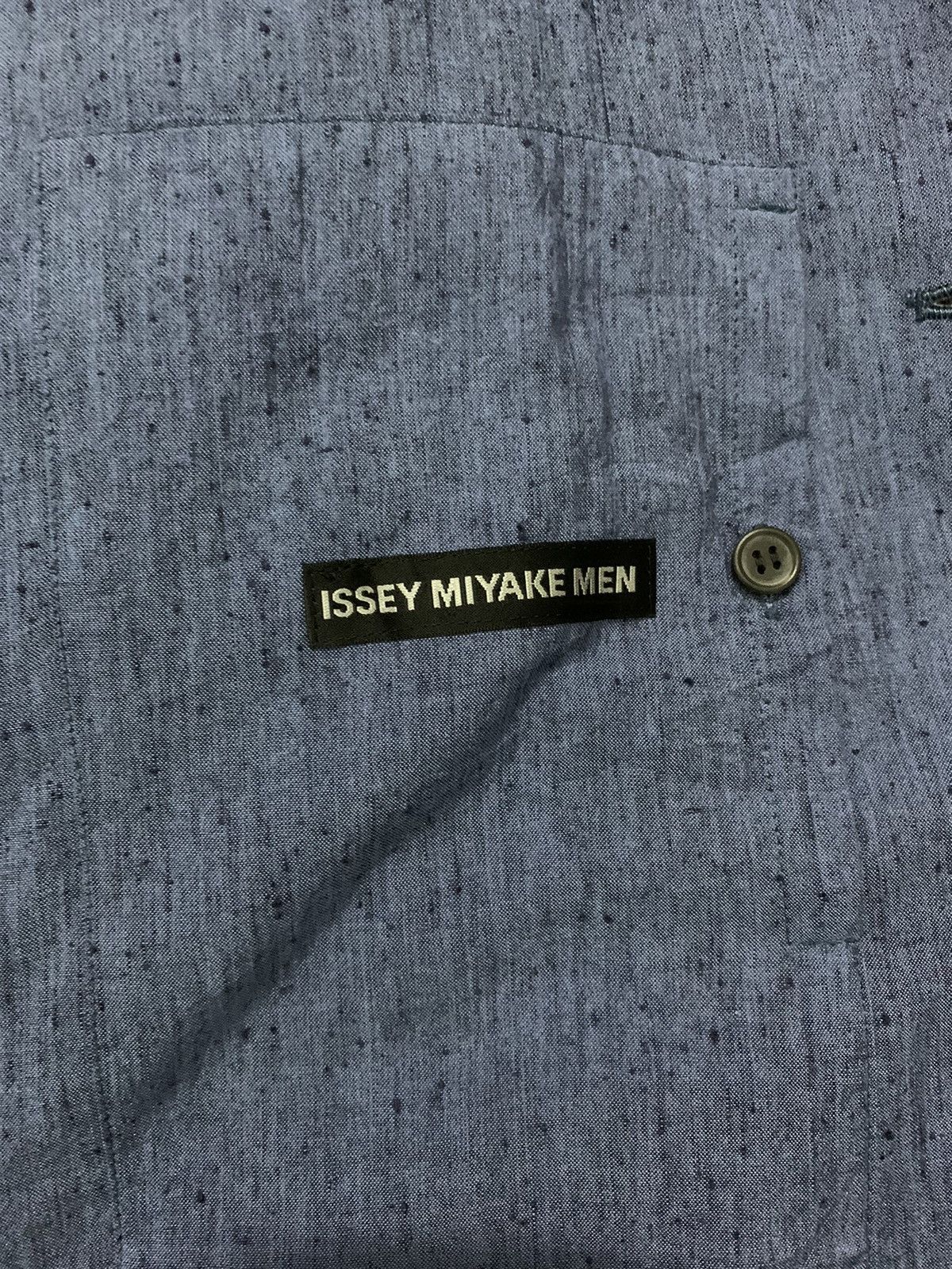 Issey Miyake × Tsumori Chisato Archive Issey Miyake Mandarin Collar Rayon jacket/Blazer (A) Size US L / EU 52-54 / 3 - 7 Thumbnail