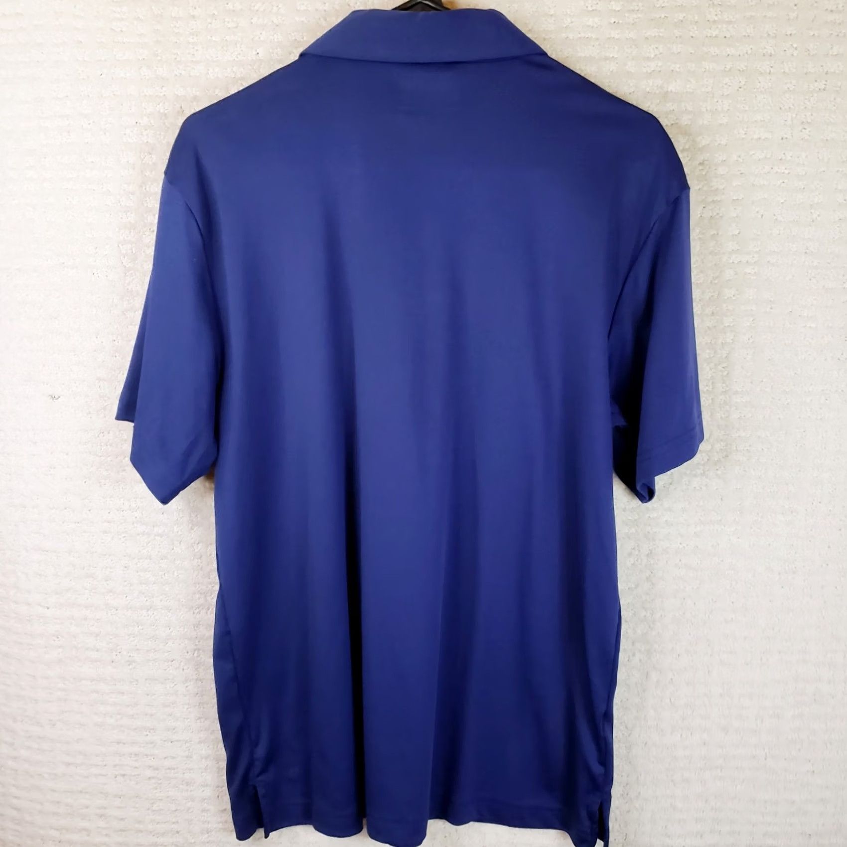 Vintage Jack Nicklaus Polo Shirt Mens M Blue Striped Golden Bear StayDri Golf Shirt Size US M / EU 48-50 / 2 - 7 Thumbnail