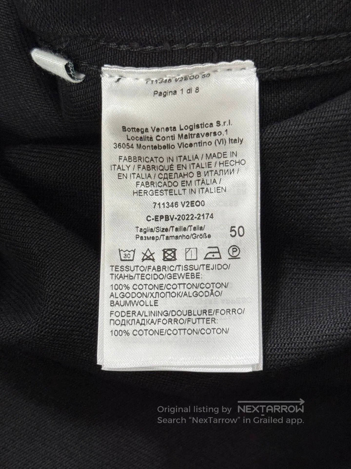 Other black cotton denim jacket for men. Size US L / EU 52-54 / 3 - 7 Thumbnail