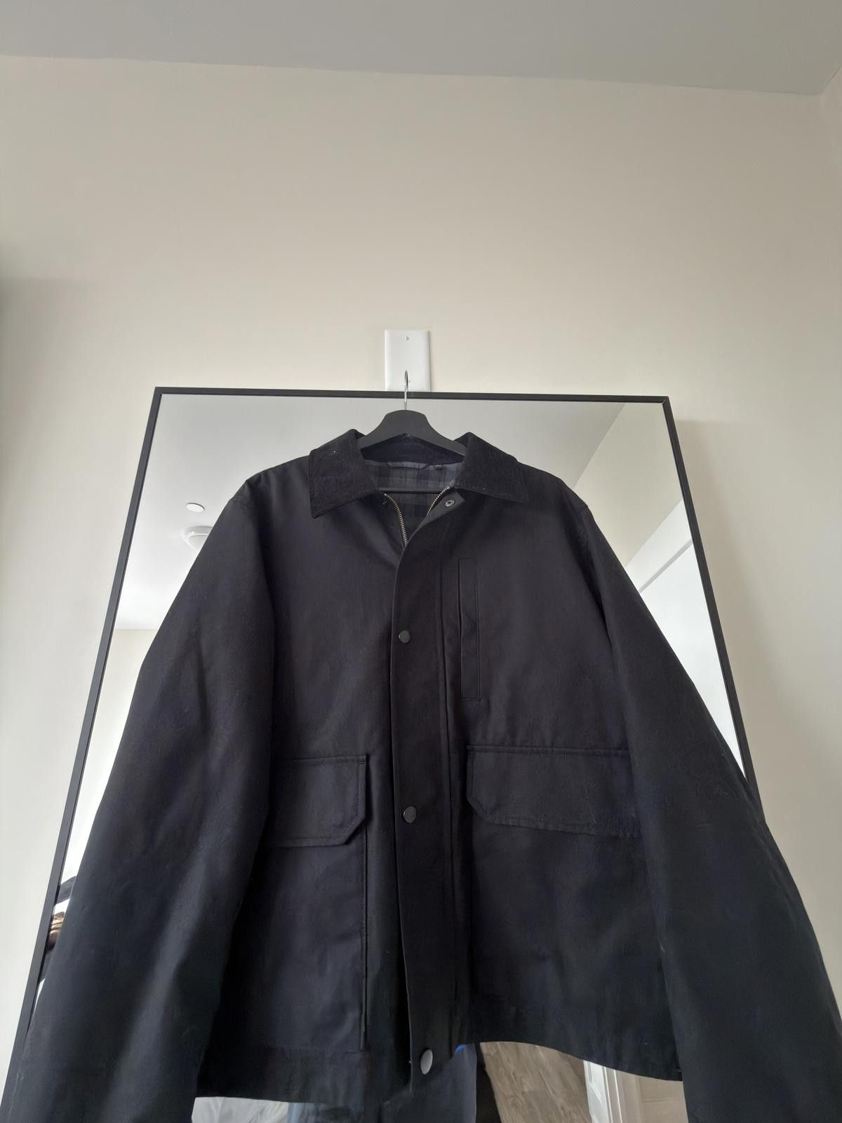 Uniqlo Uniqlo Dark Plaid Flannel Overshirt Size US M / EU 48-50 / 2 - 1 Thumbnail