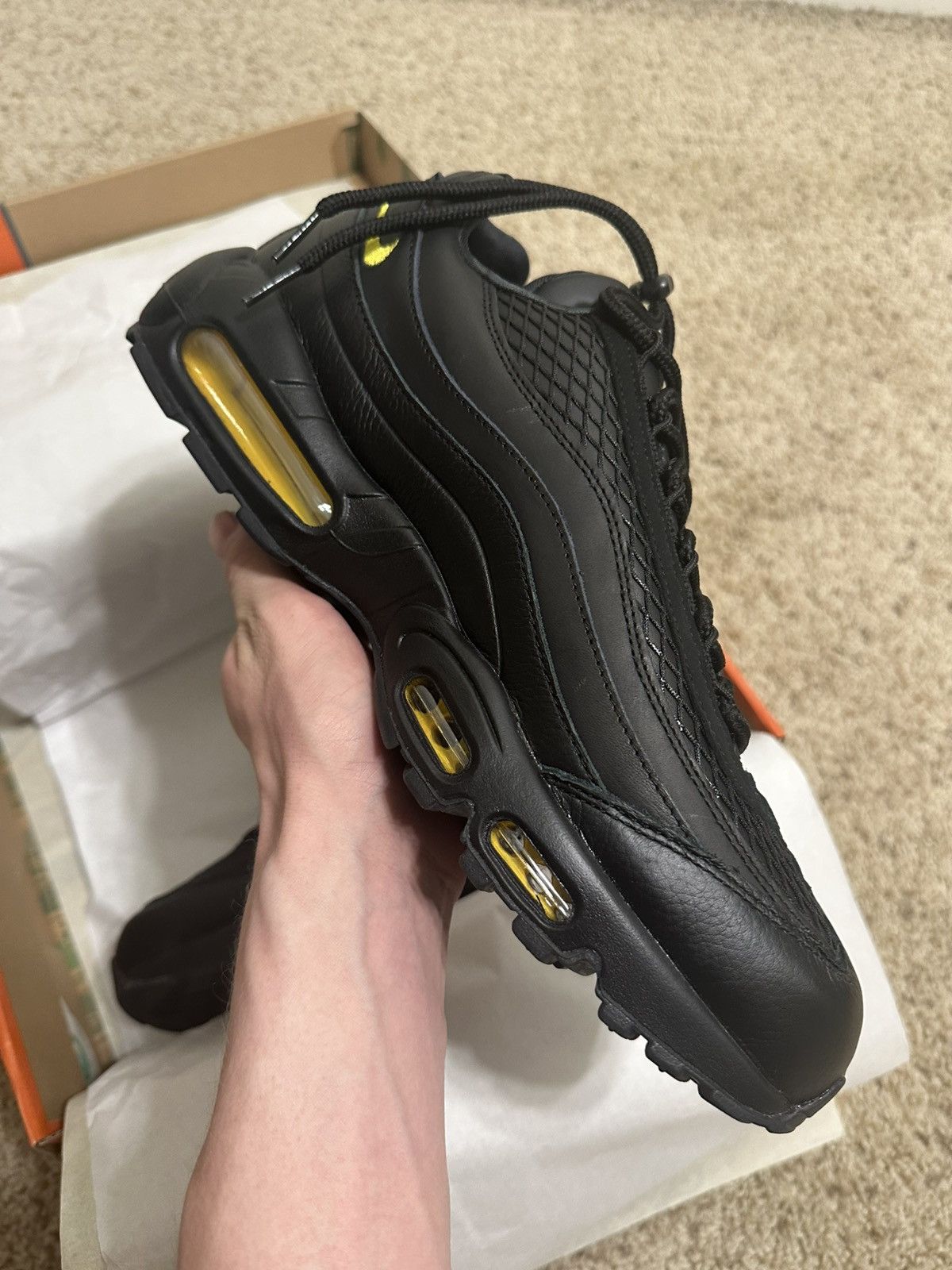 Corteiz × Nike SIZE 12 CORTIEZ X NIKE AIRMAX 95 Size US 12 / EU 45 - 4 Thumbnail