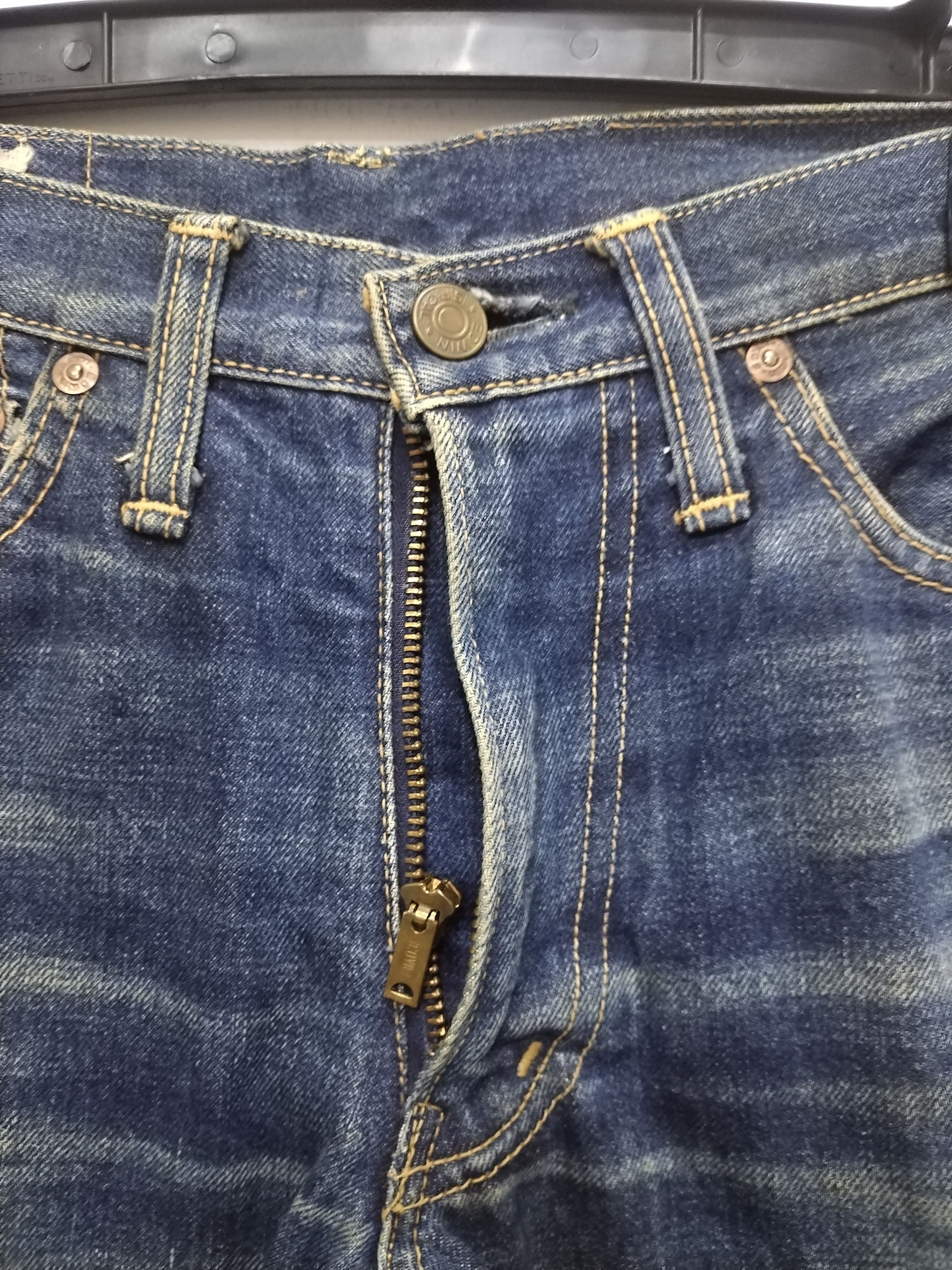 Edwin Vintage 70/80's Edwin Ladies Boot Cut Flared Denim Jeans🎉 Size 28" / US 6 / IT 42 - 3 Thumbnail