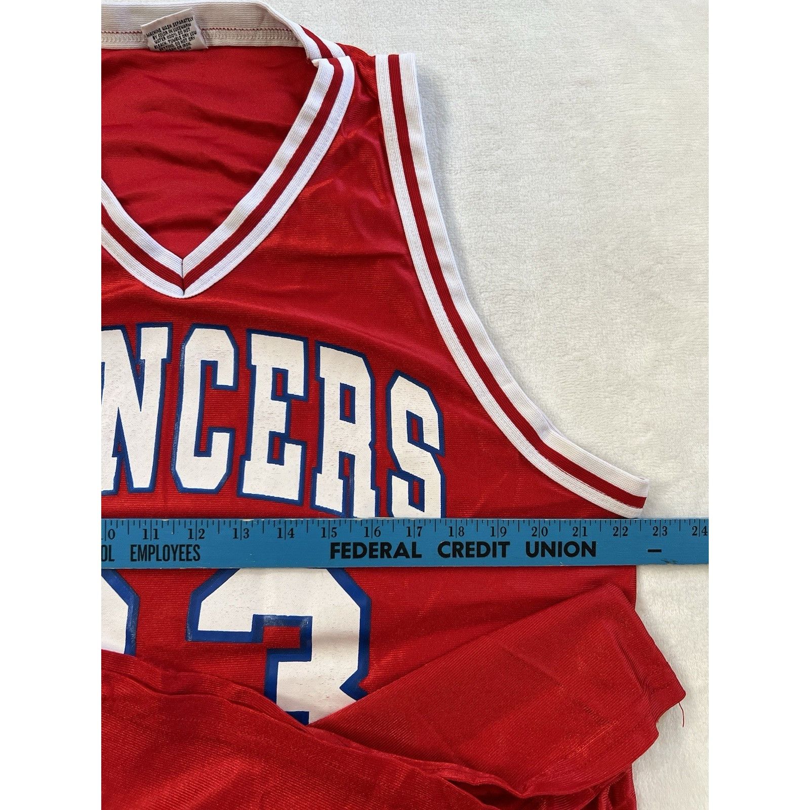 Wilson Vintage Wilson Made In USA Basketball Jersey Size XL “Lancer Size US XL / EU 56 / 4 - 3 Thumbnail