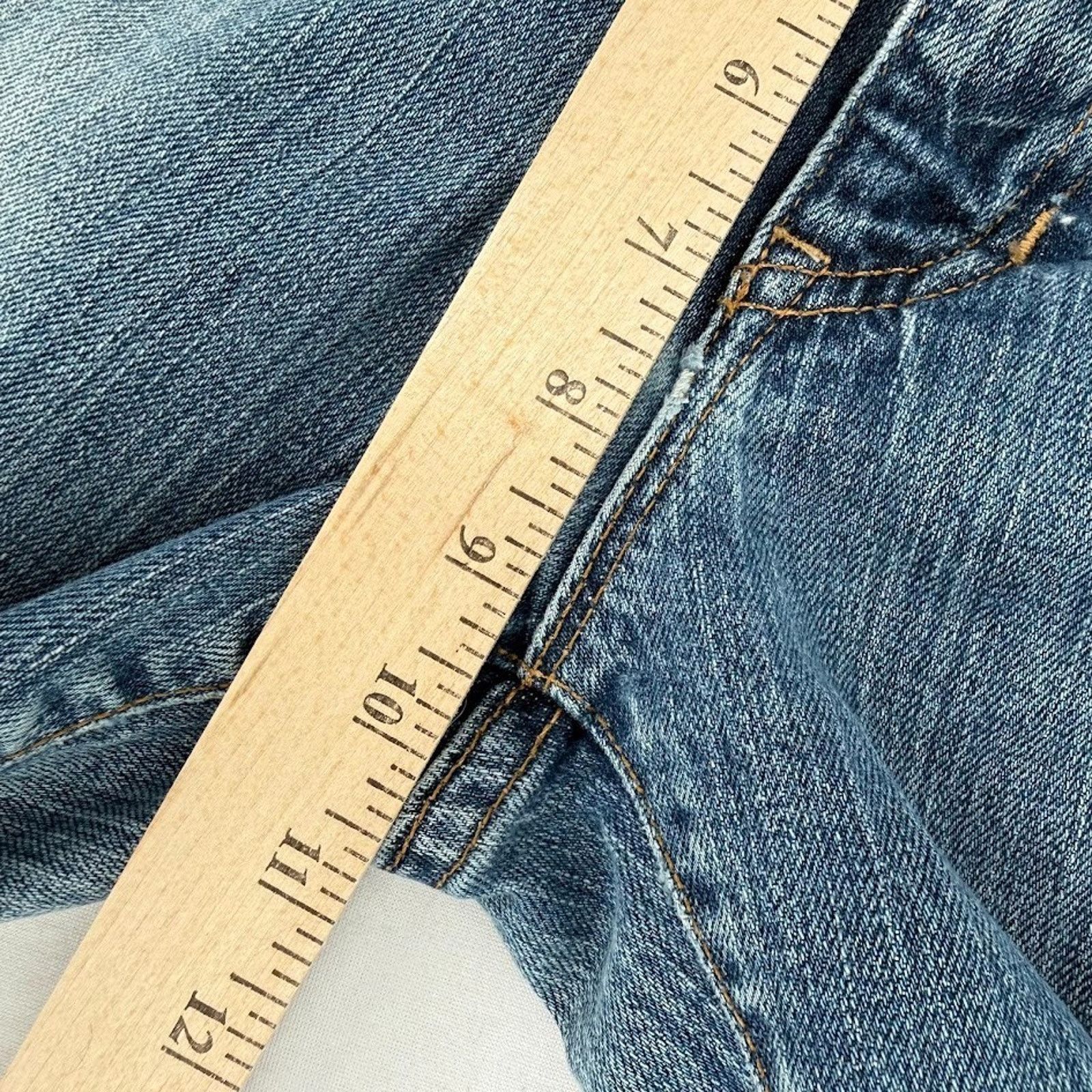 Gap Gap Womens Jeans Size 10 Light Wash Stretch Vintage Size 32" / US 10 / IT 46 - 10 Thumbnail