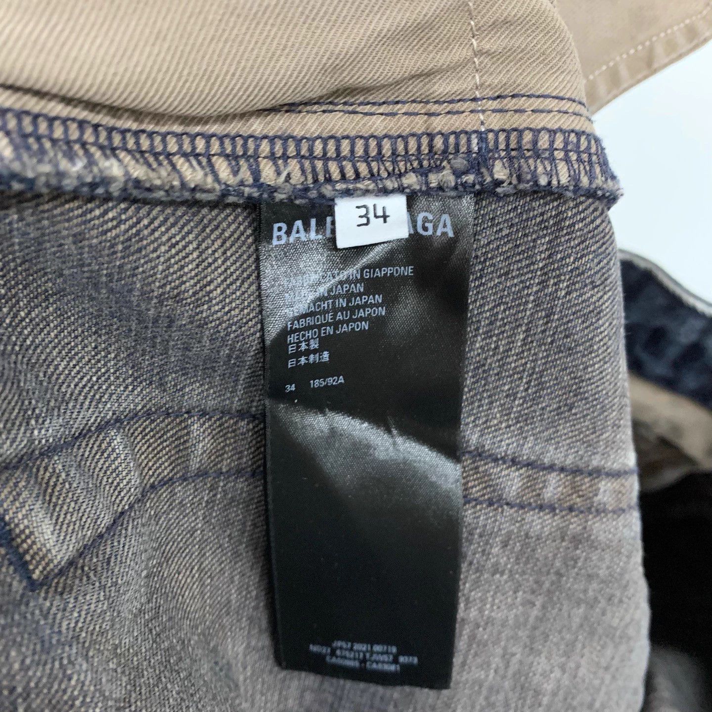 Balenciaga Balenciaga Cargo Detachable Straight Jeans 34 Size US 34 / EU 50 - 7 Thumbnail