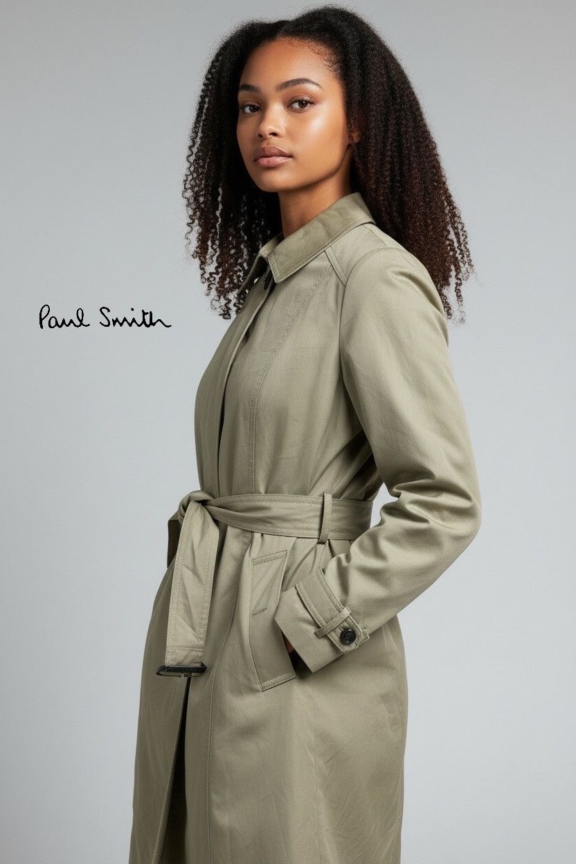 Paul Smith Paul Smith Black Label Women's Single Breasted Trench Coat Size S / US 4 / IT 40 - 1 Thumbnail