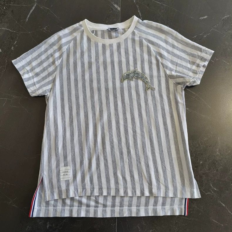 Thom Browne Thom Browne Dolphin striped short sleeves Size US XS / EU 42 / 0 - 1 Thumbnail