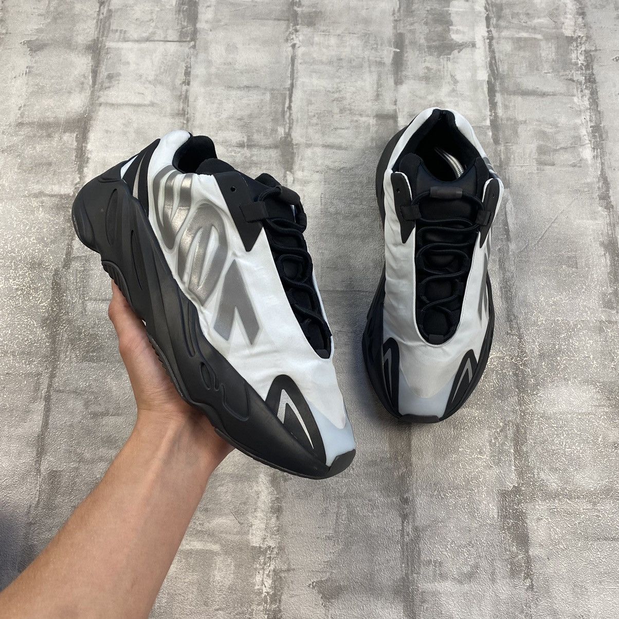 adidas gazelle silver green womens Yeezy 700 MNVN main image 0
