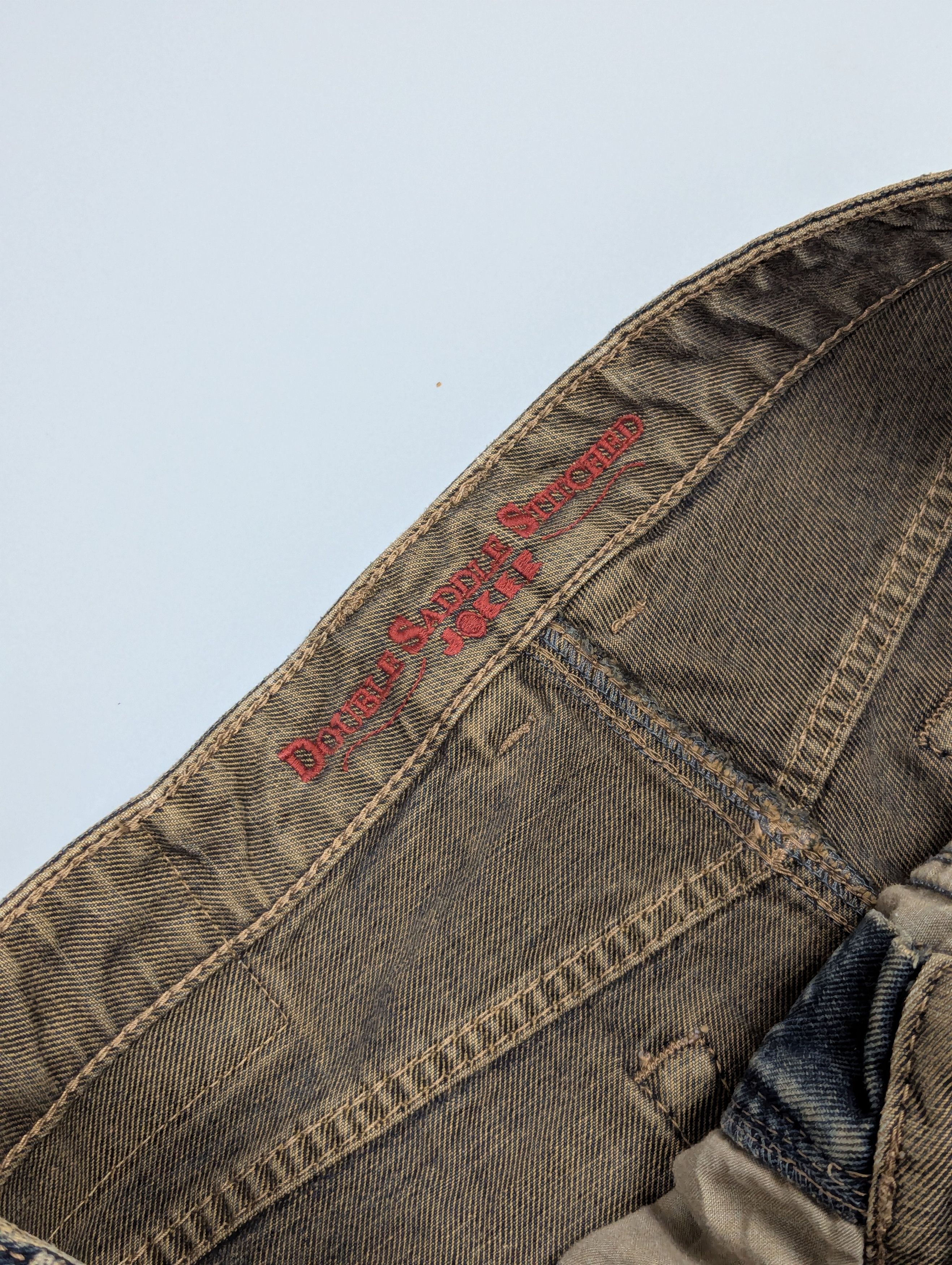 Vintage JOKER Vintage 90s Faded Distressed Straight Leg Jeans Size US 36 / EU 52 - 10 Thumbnail