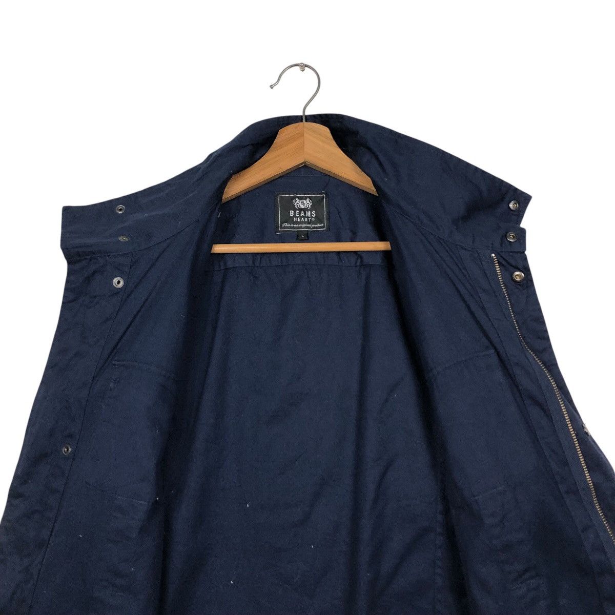 Beams Plus 📌Vintage Chore Button Jacket Beams Heart Issey Miyake Size US L / EU 52-54 / 3 - 15 Thumbnail