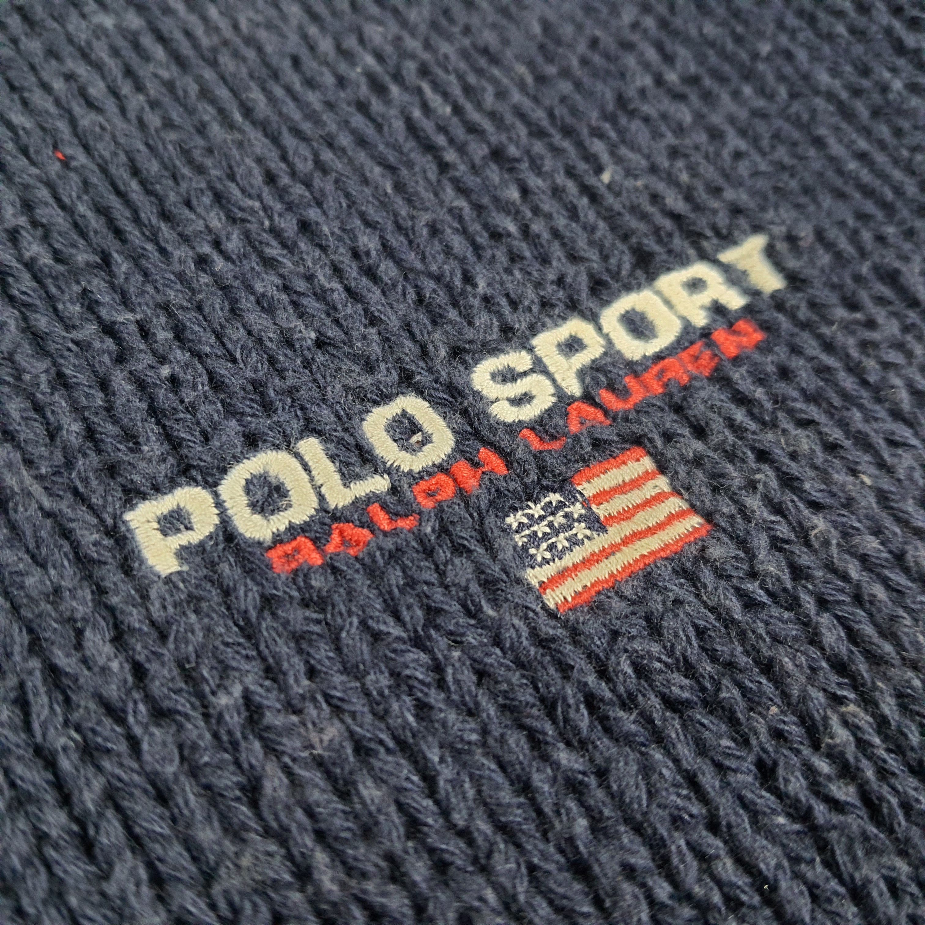 Polo Ralph Lauren Vintage Polo Sport Ralph Lauren Knitwear Sweatshirt C281N20 Size US L / EU 52-54 / 3 - 3 Thumbnail