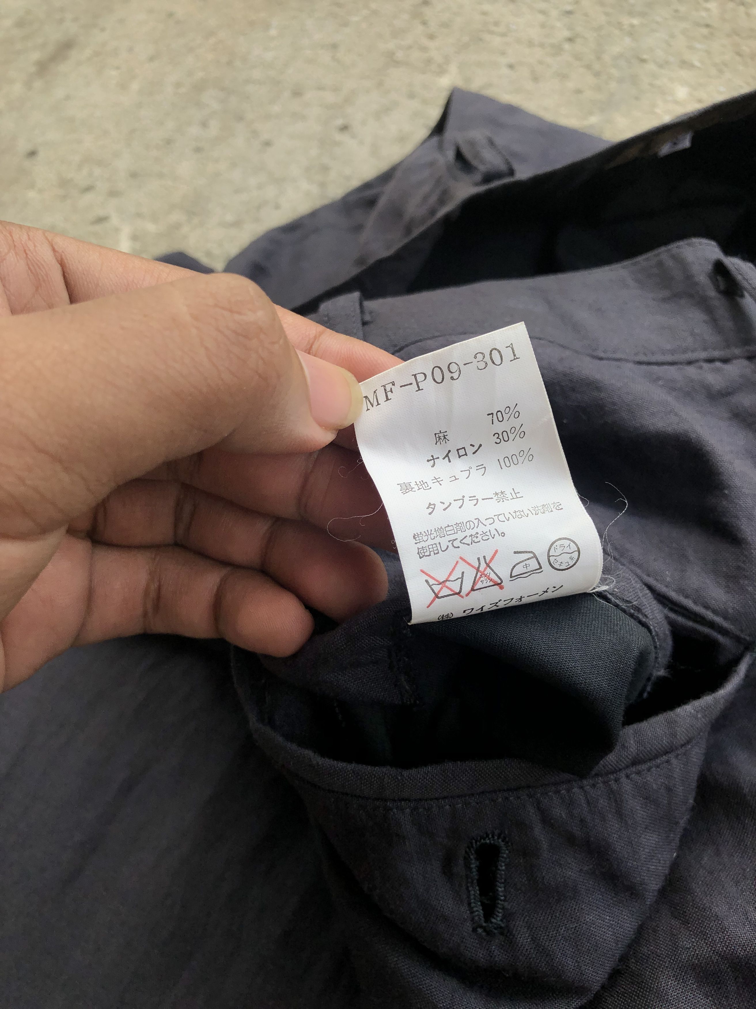 Yohji Yamamoto Vintage Ys For Men Yohji Yamamoto trouser Size US 28 / EU 44 - 7 Thumbnail