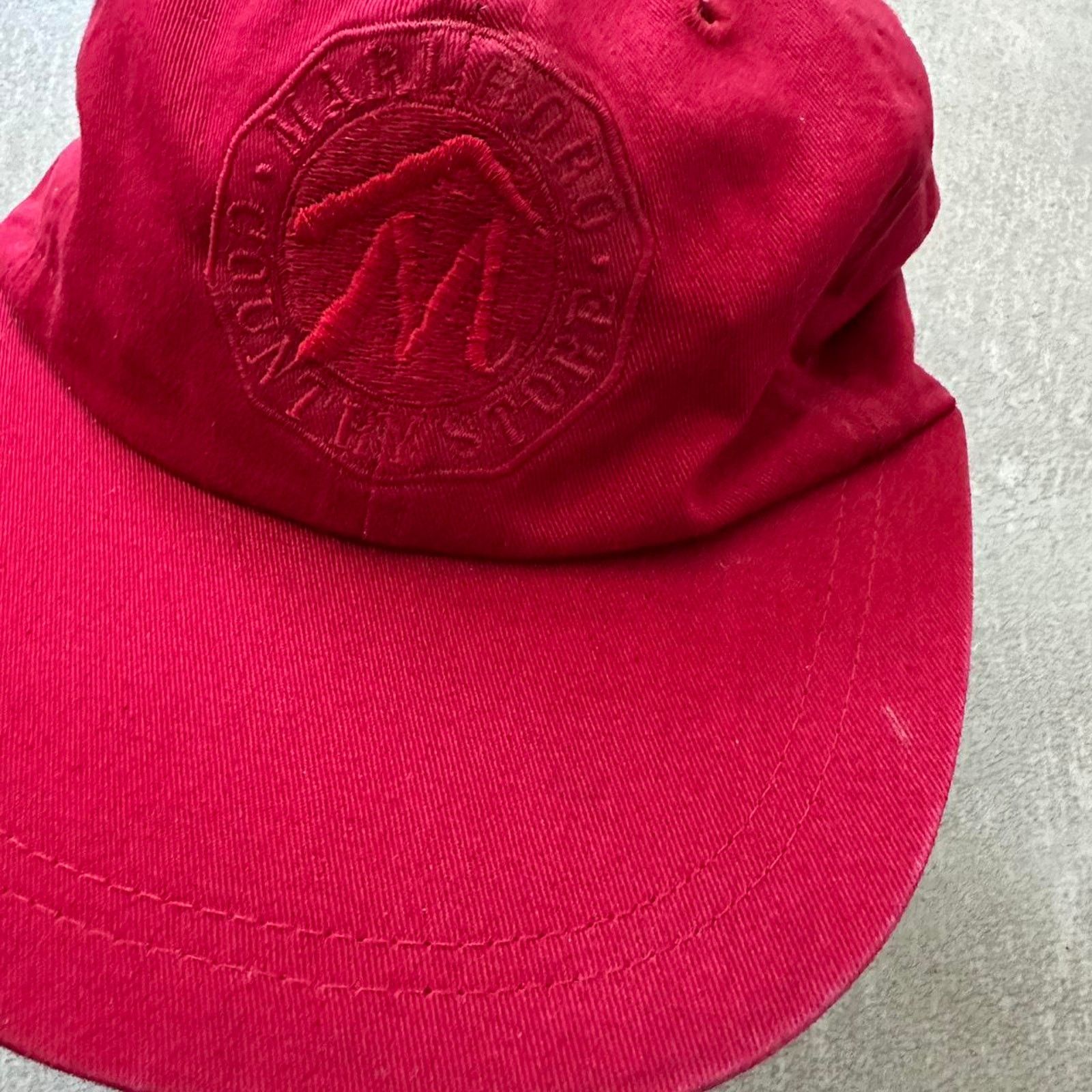 Marlboro Vintage Marlboro Strapback Red Embroidered Logo Hat Size ONE SIZE - 3 Thumbnail