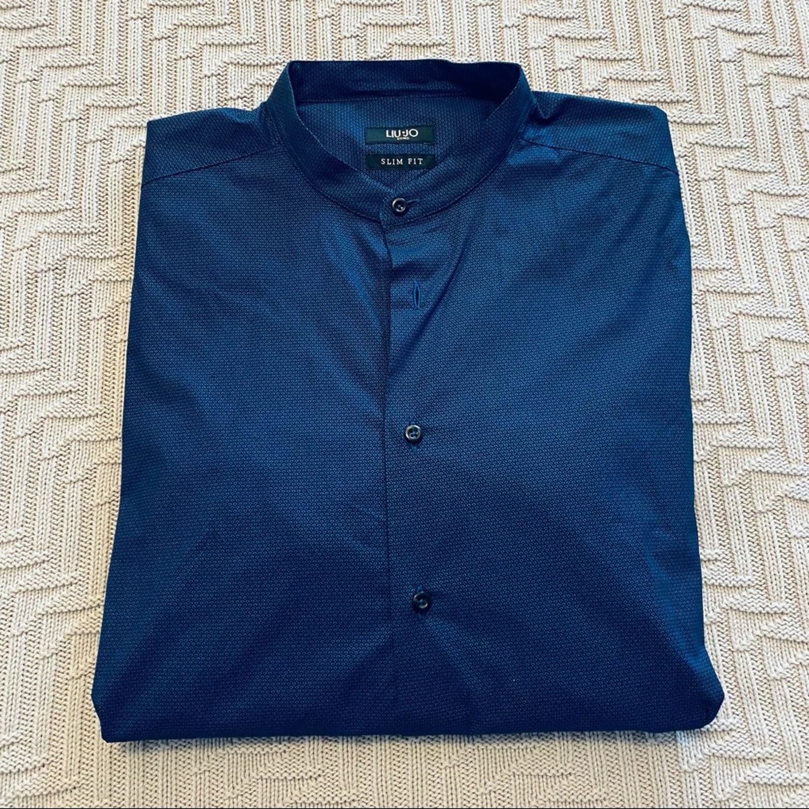 Liu Jo Liu Jo collarless slim fit button down Size US S / EU 44-46 / 1 - 1 Thumbnail