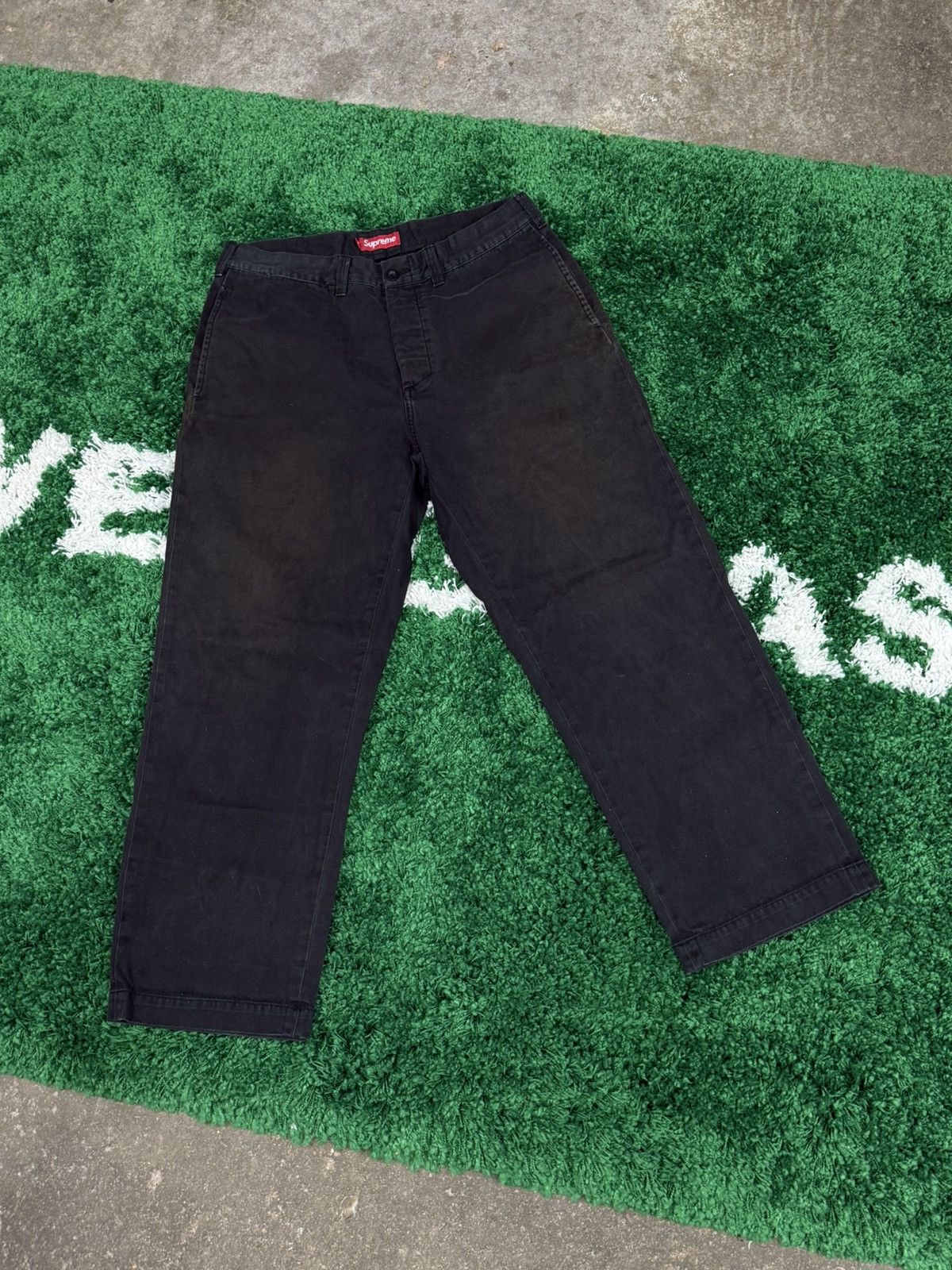 Supreme Pin Up Chino Pant black 34supreme pin up chino pant black 34