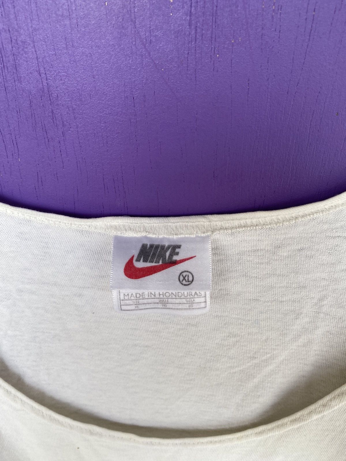 Nike Vintage 90s Nike simple swoosh tank top Size US XL / EU 56 / 4 - 4 Thumbnail