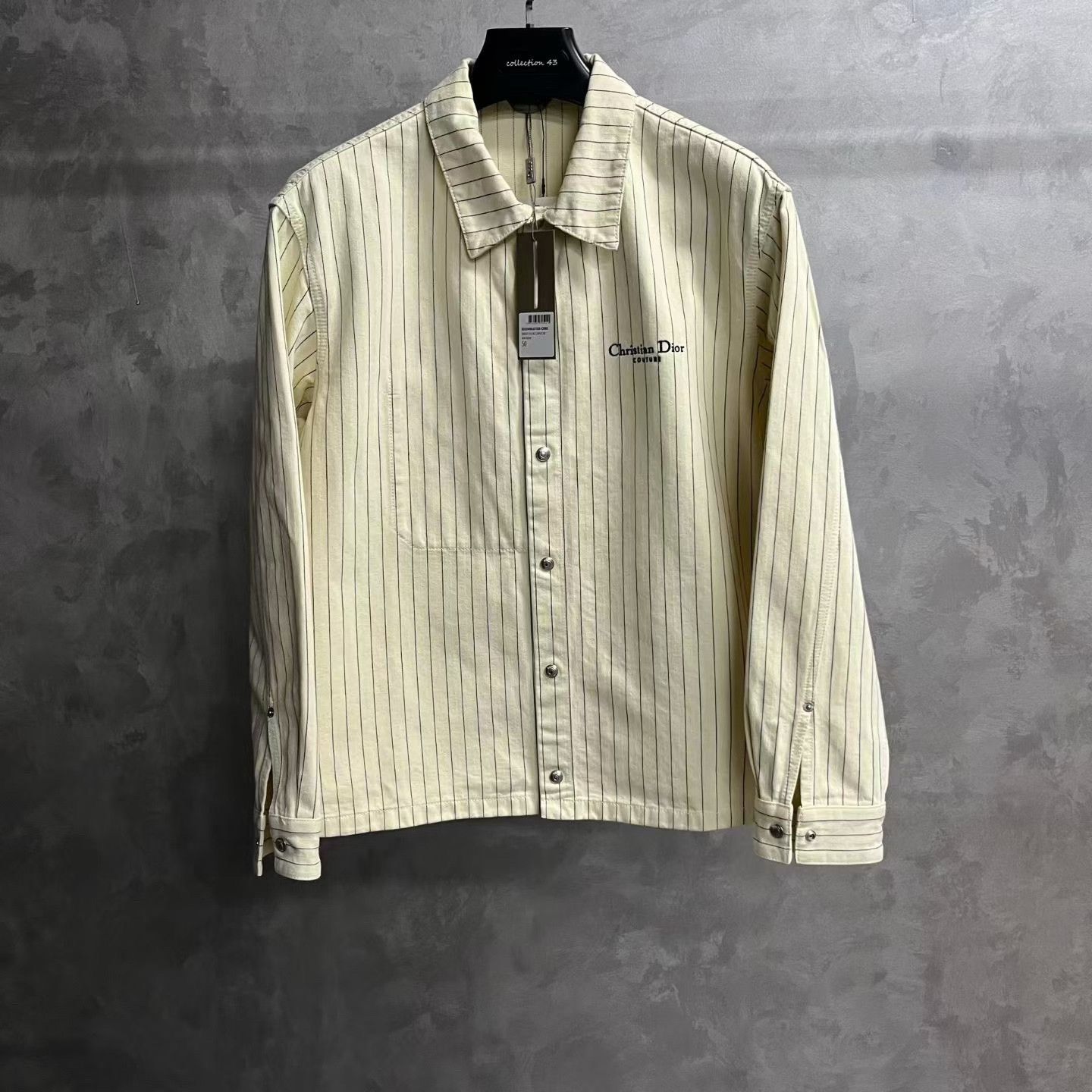 Dior Dior Retro Striped White Shirt s Men Size US S / EU 44-46 / 1 - 1 Thumbnail