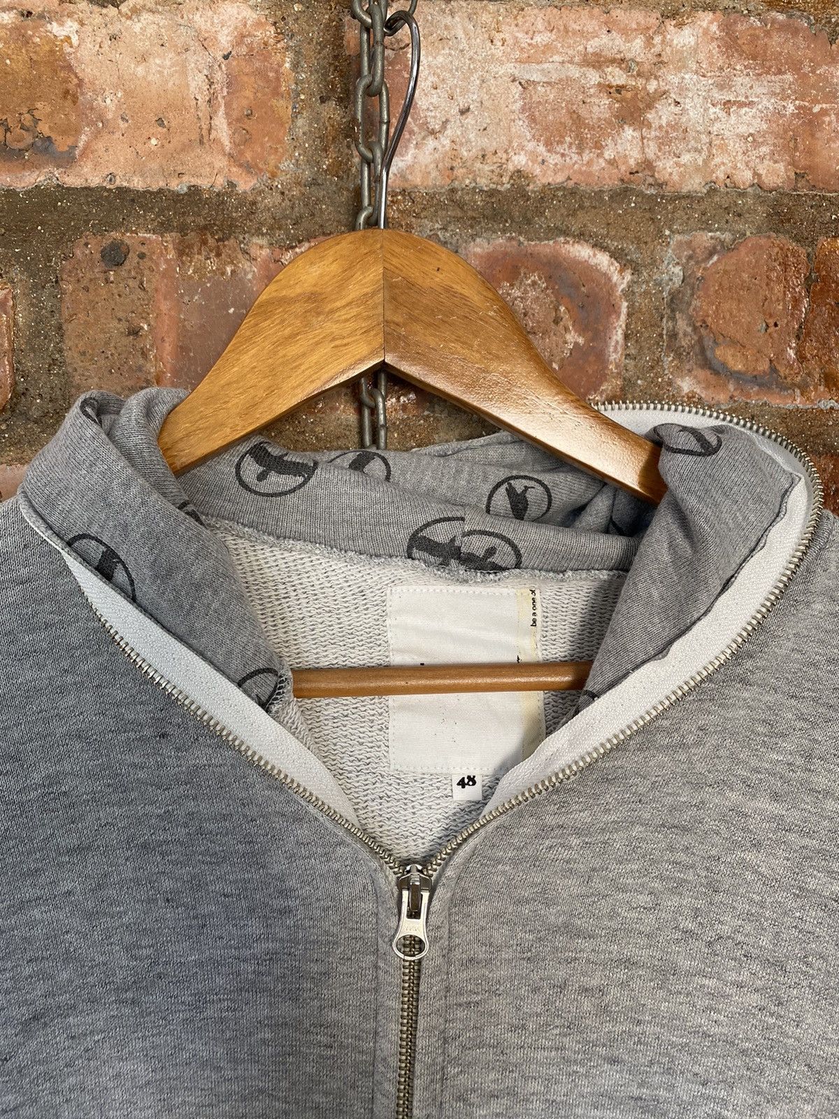 Japanese Brand × Nepenthes × STILL BY HAND 2000s Still By Hand full zipper Loopwheeler hoodie Size US M / EU 48-50 / 2 - 5 Thumbnail