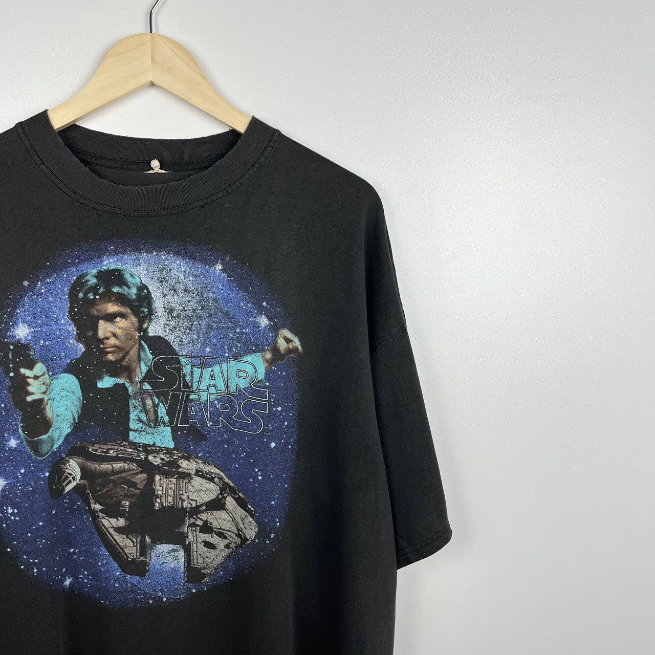 Star Wars Very Rare Vintage Star Wars Han Solo Tee Graphic 1990’s Size US L / EU 52-54 / 3 - 2 Thumbnail