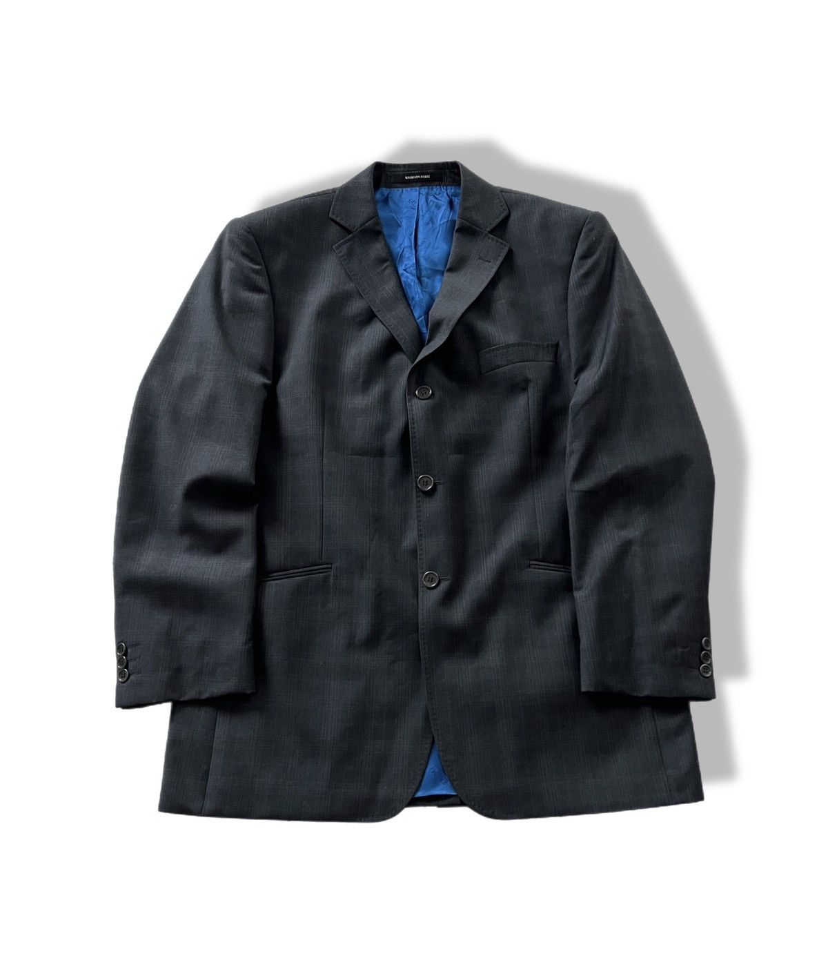 Balmain Vintage Balmain Wool Blazer Jacket Large Mens Laxury Size 52R - 1 Thumbnail