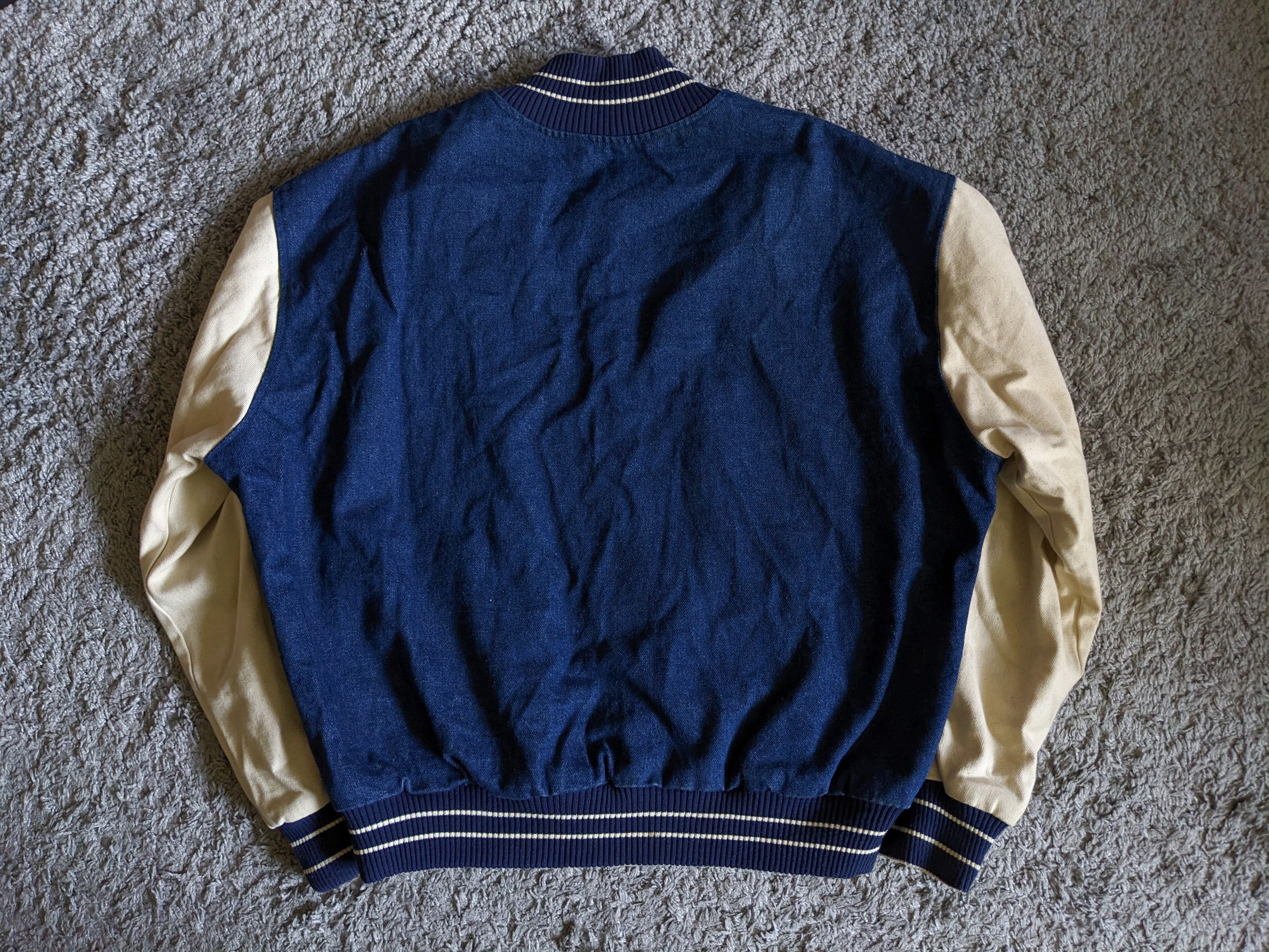 Vintage Camco Las Vegas Hotel Casino Club 1995 Denim Bomber Jacket Size US L / EU 52-54 / 3 - 7 Thumbnail