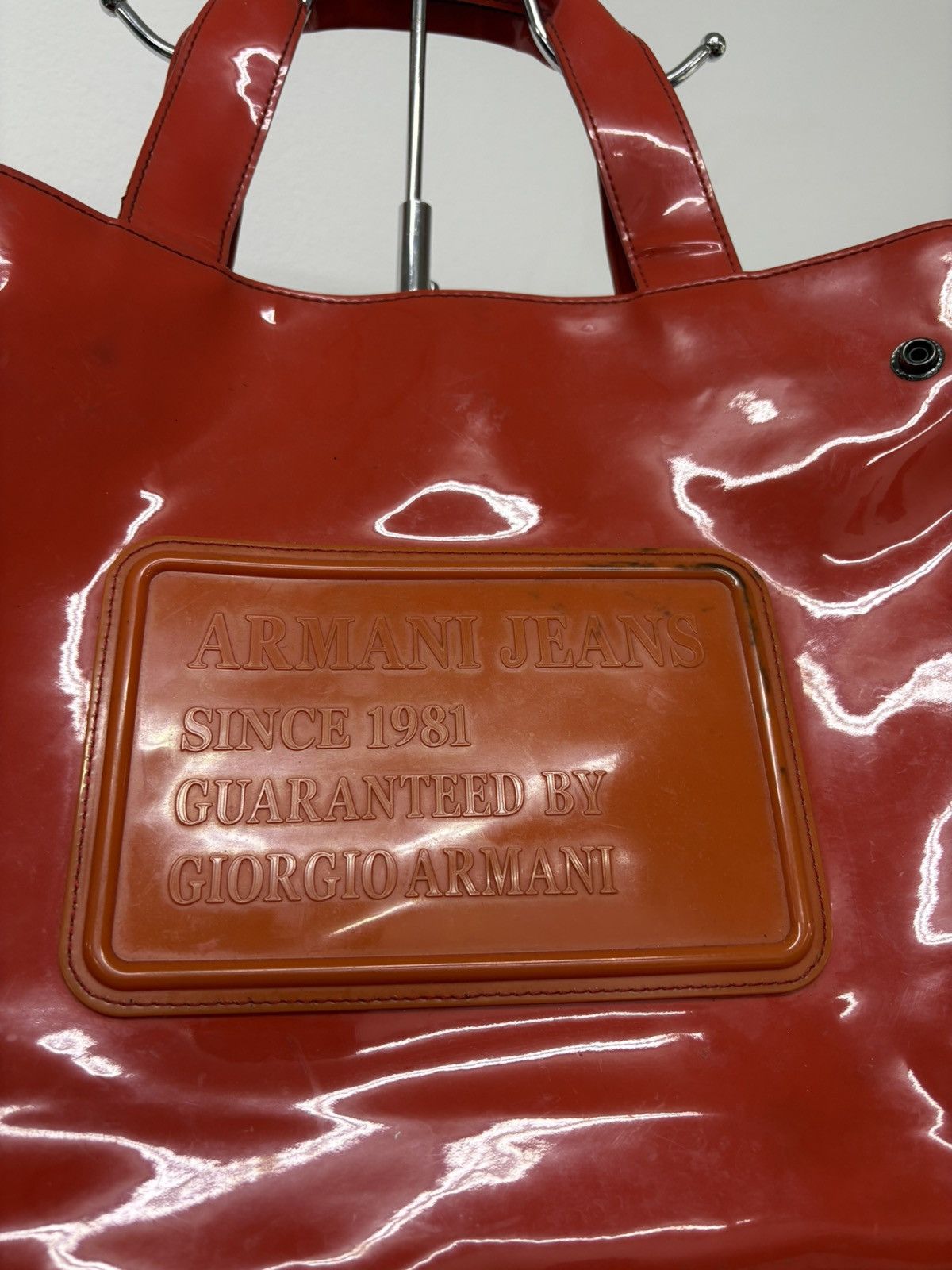 Giorgio Armani Vintage 90s Giorgio Armani Totebag Size ONE SIZE - 3 Thumbnail