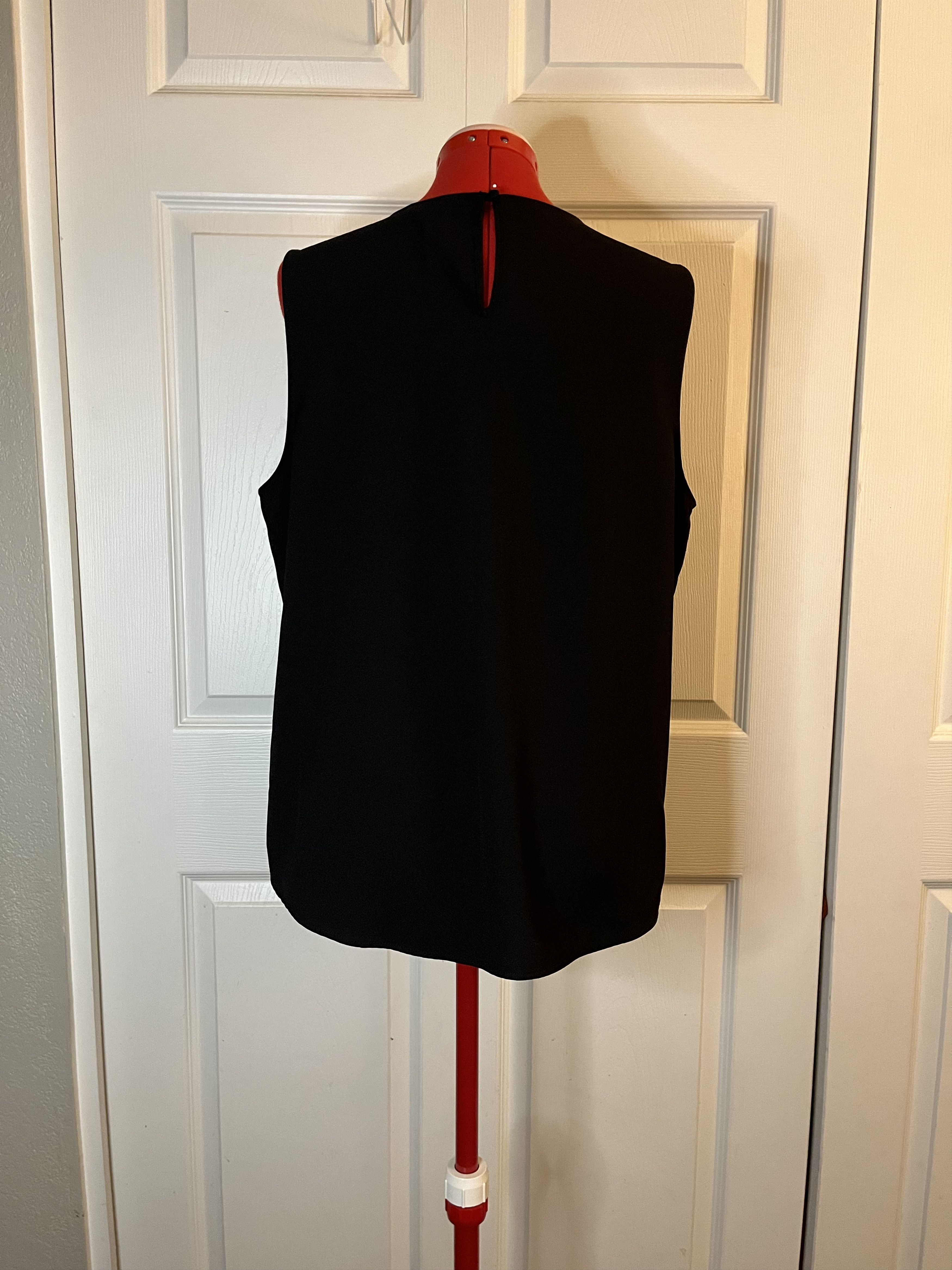 Other Alex Marie Black Sleeveless Blouse size L Size L / US 10 / IT 46 - 2 Thumbnail