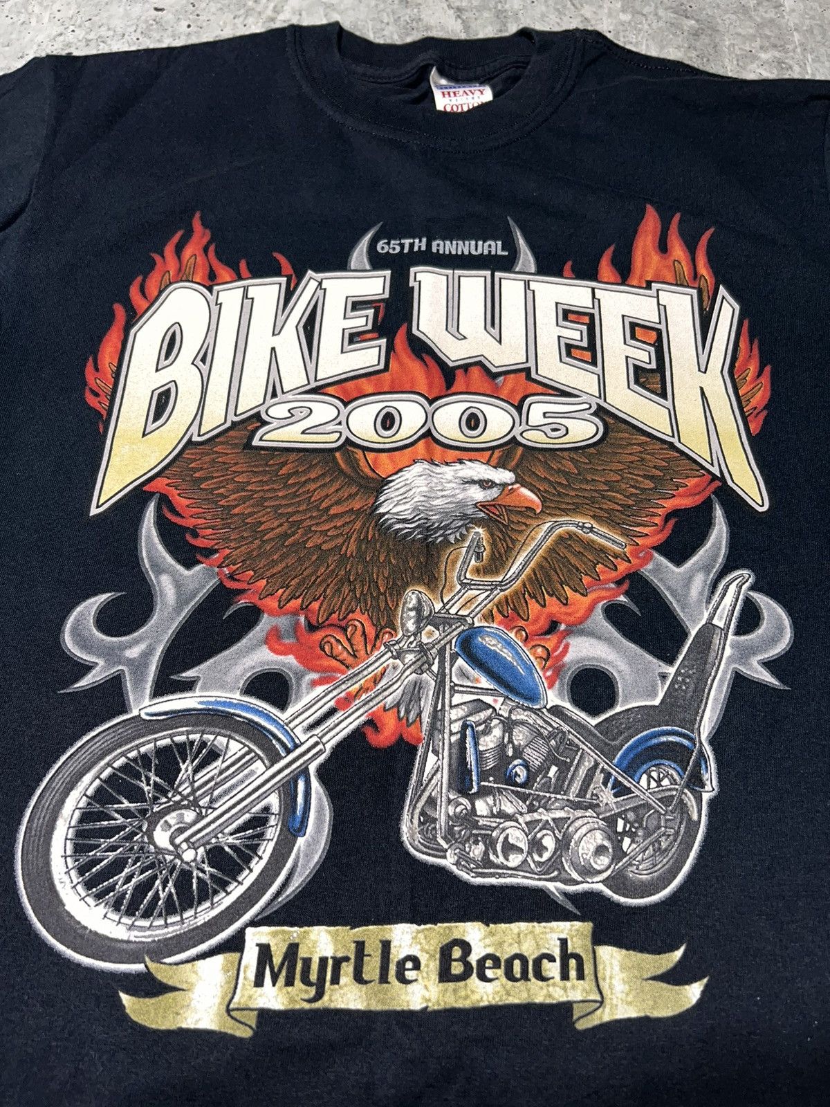 Other Vintage 2005 Bike Week Graphic Tee Size US M / EU 48-50 / 2 - 2 Thumbnail