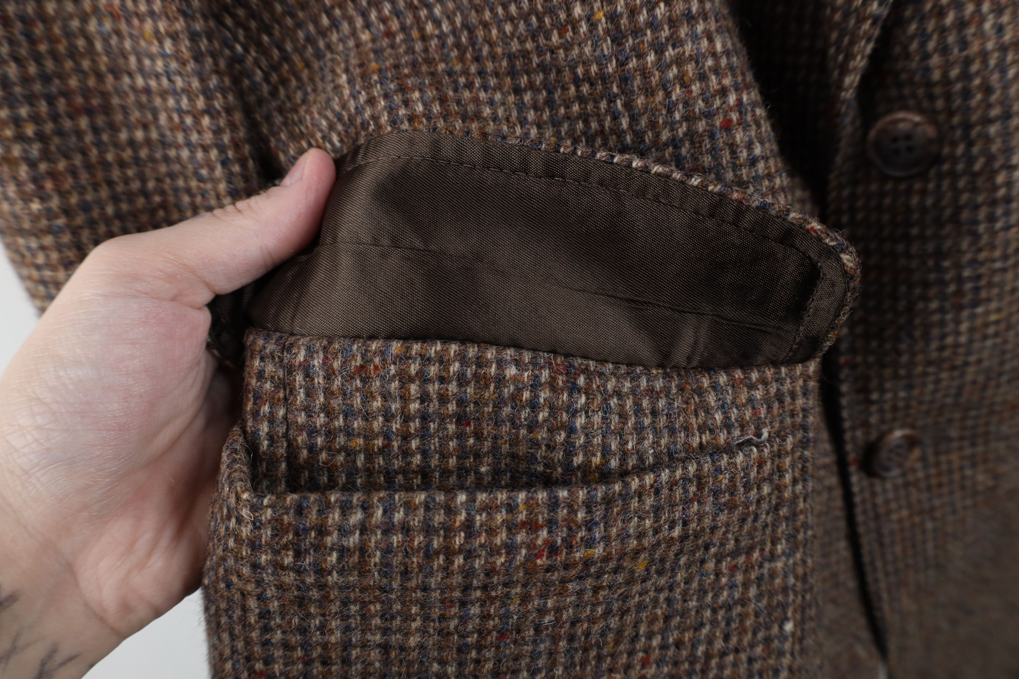Vintage Vintage 70s Streetwear Tweed Suit Coat Blazer Jacket USA Size US L / EU 52-54 / 3 - 7 Thumbnail