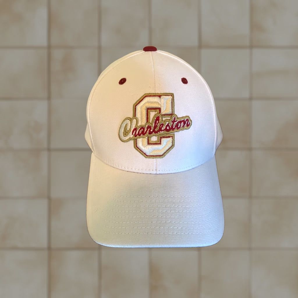 Zephyr White Zephyr College Hat Baseball Cap Mens Adjustable Snapback Cougars Script M Size ONE SIZE - 1 Thumbnail