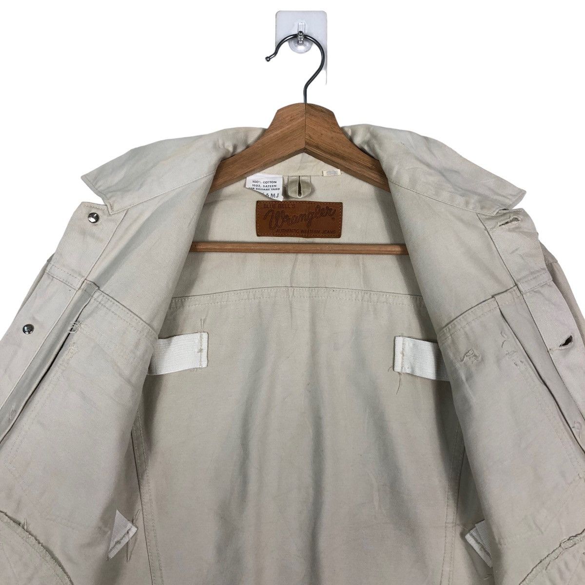 Japanese Brand 90’s Vintage Wrangler Union Made Trucker Jacket Biker Racer Size US M / EU 48-50 / 2 - 10 Thumbnail