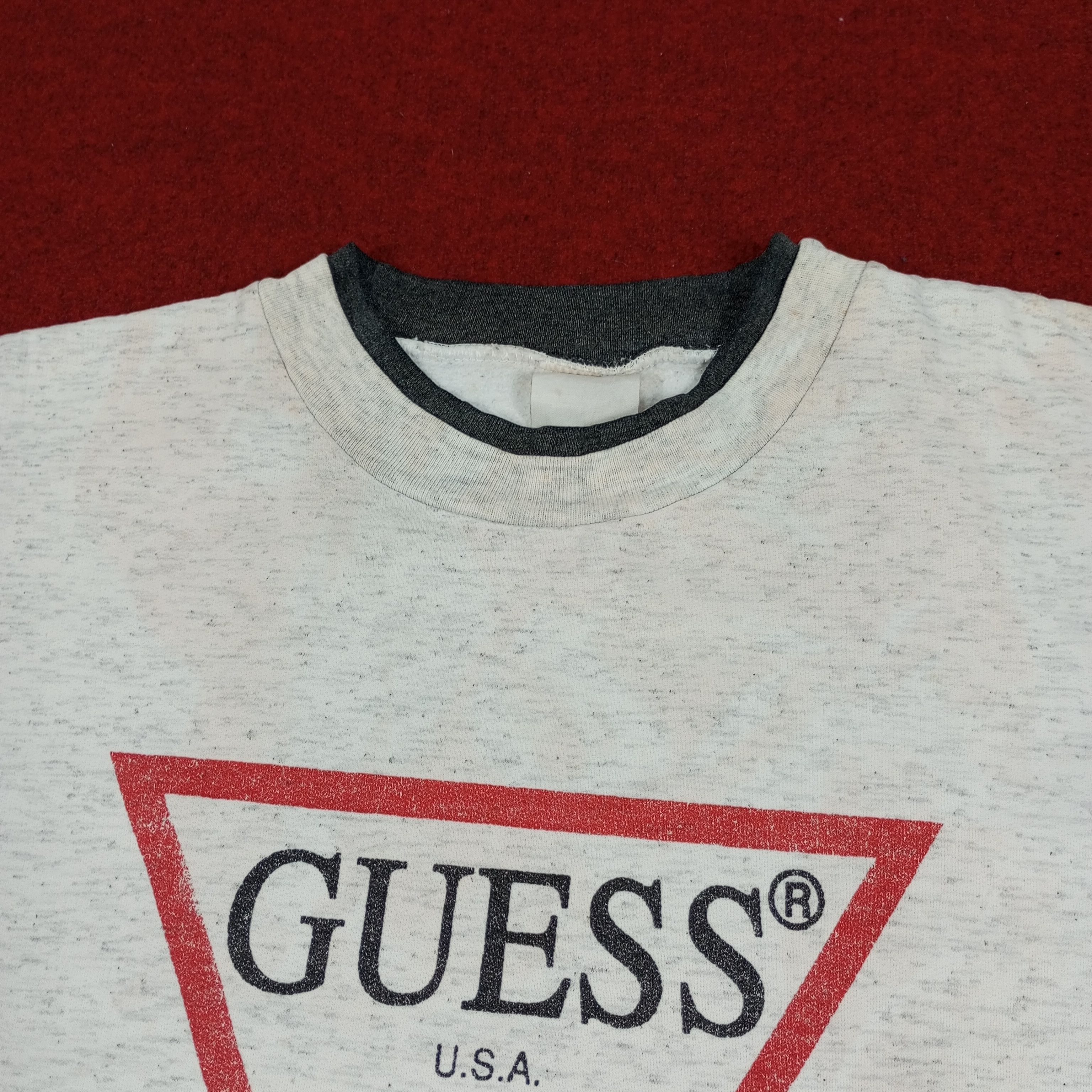 Guess × Vintage Guess Fashion Brand Streetwear Style Vintage Sweatshirt Size US XL / EU 56 / 4 - 9 Thumbnail