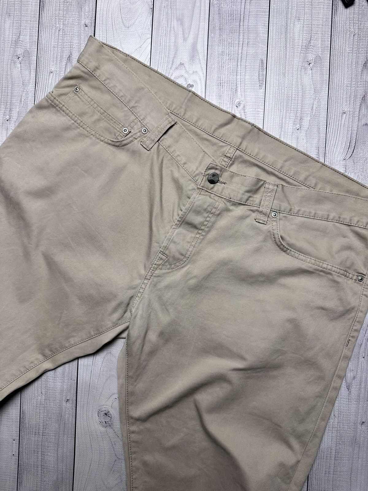 Carhartt × Carhartt Wip × Vintage Vintage Carhartt Wip denim pants size 38 logo Size US 38 / EU 54 - 6 Thumbnail