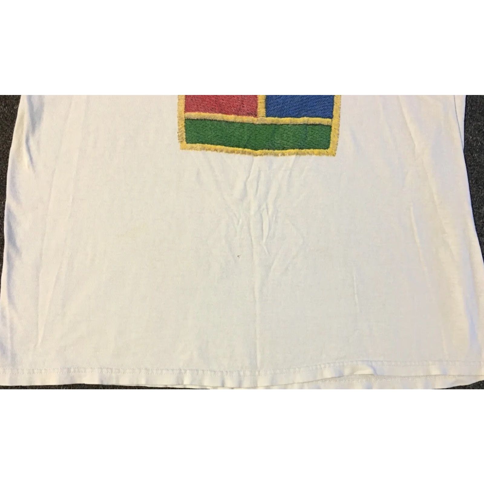 Nike VINTAGE Nike Shirt M 90s Swoosh Faded Challenge Court Grunge Hip Hop Rap Tennis Andre Agassi White Striped Pattern Mens Gift Size US M / EU 48-50 / 2 - 4 Thumbnail