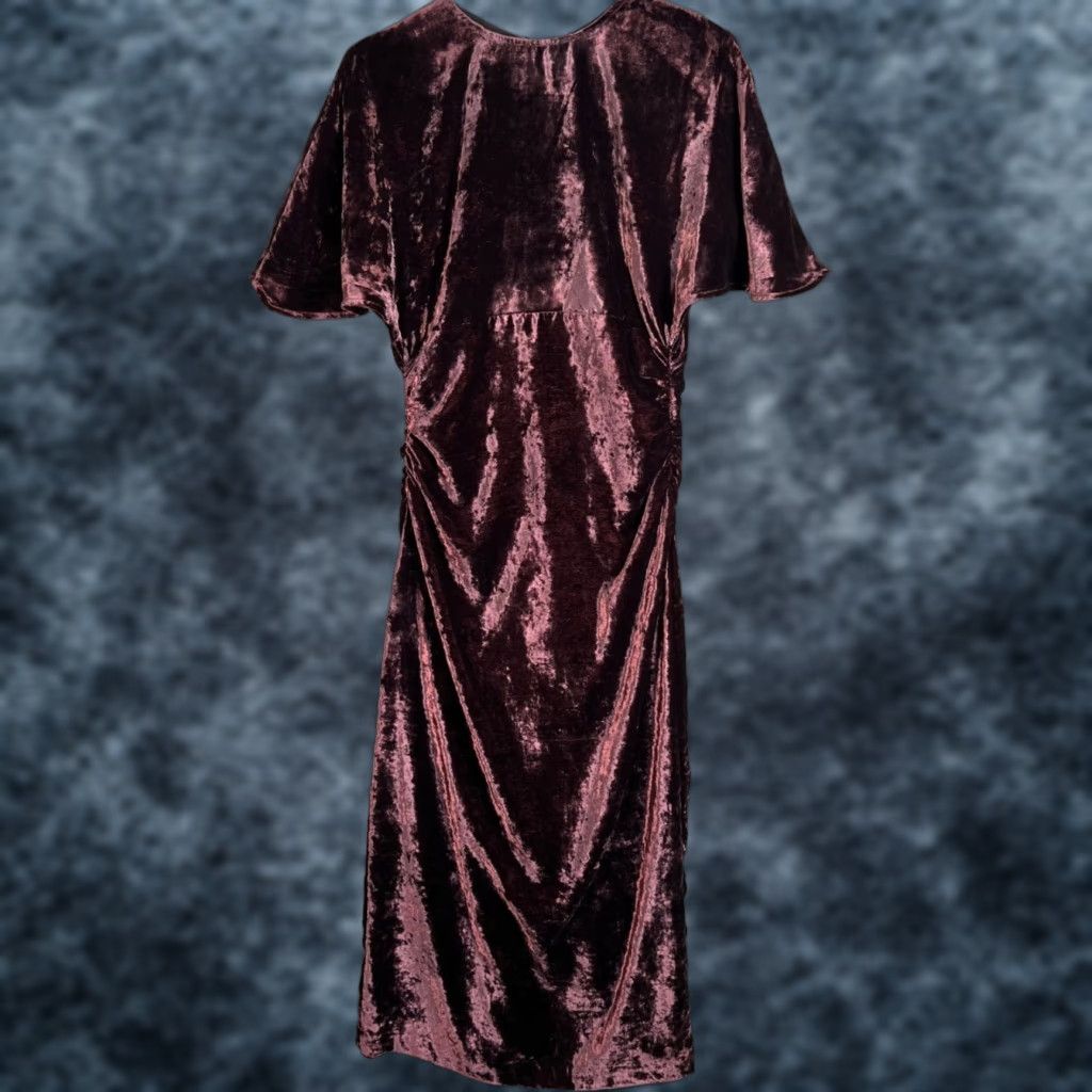 2 piece embroidered dress Buy Nishat Black Silk Velvet Dress for women online main image 1