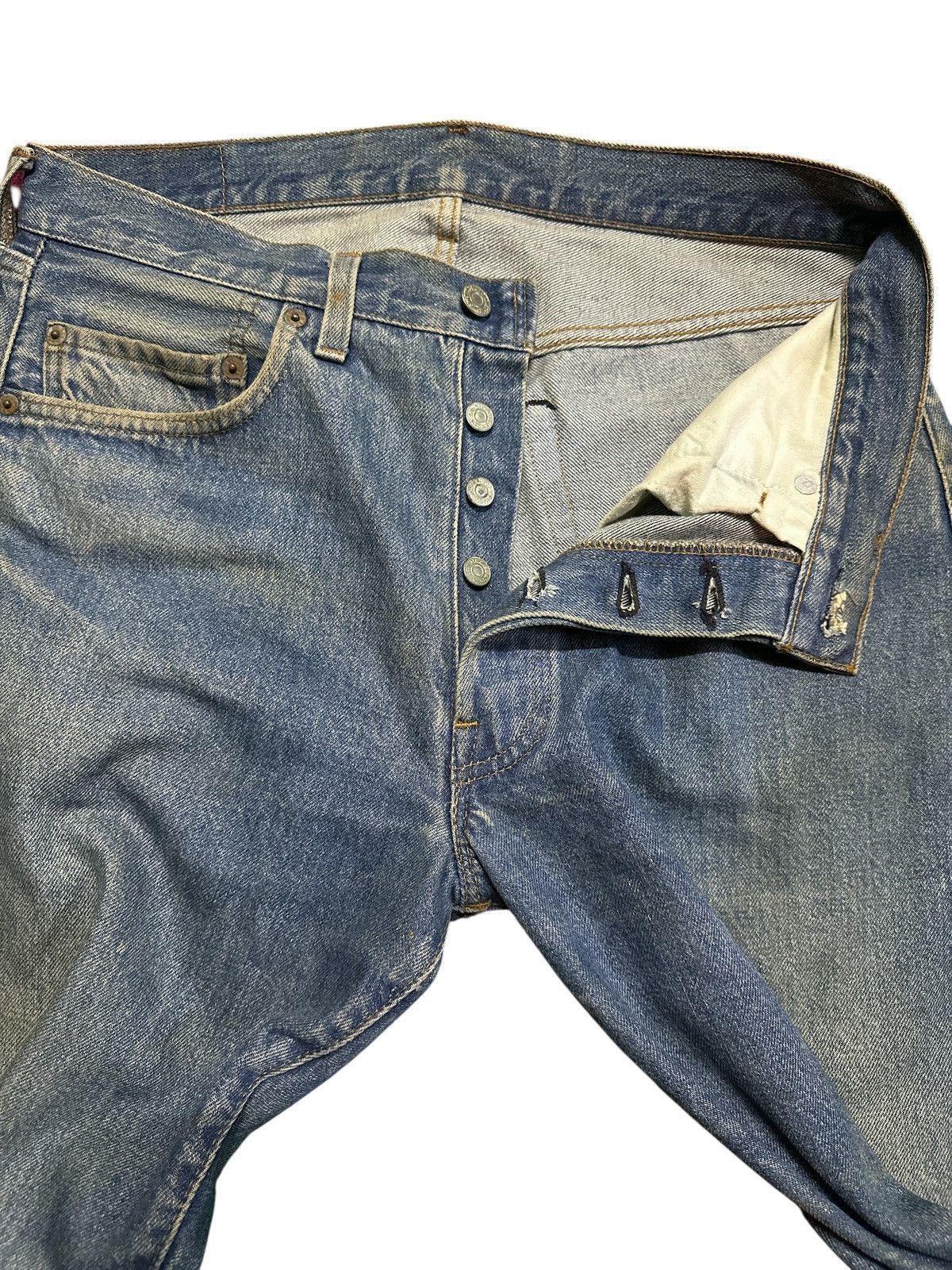 Levi's Vintage 501 Levis Redline Selvedge 32x40.5 Size US 32 / EU 48 - 7 Thumbnail