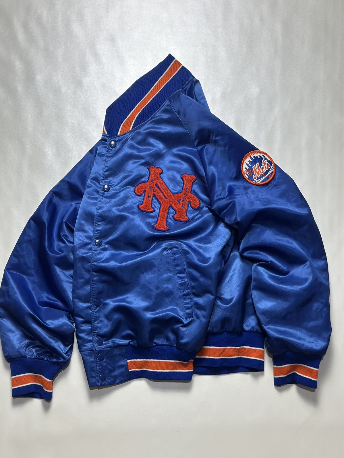 MLB Vinage New york Mets jacket Size US M / EU 48-50 / 2 - 2 Thumbnail