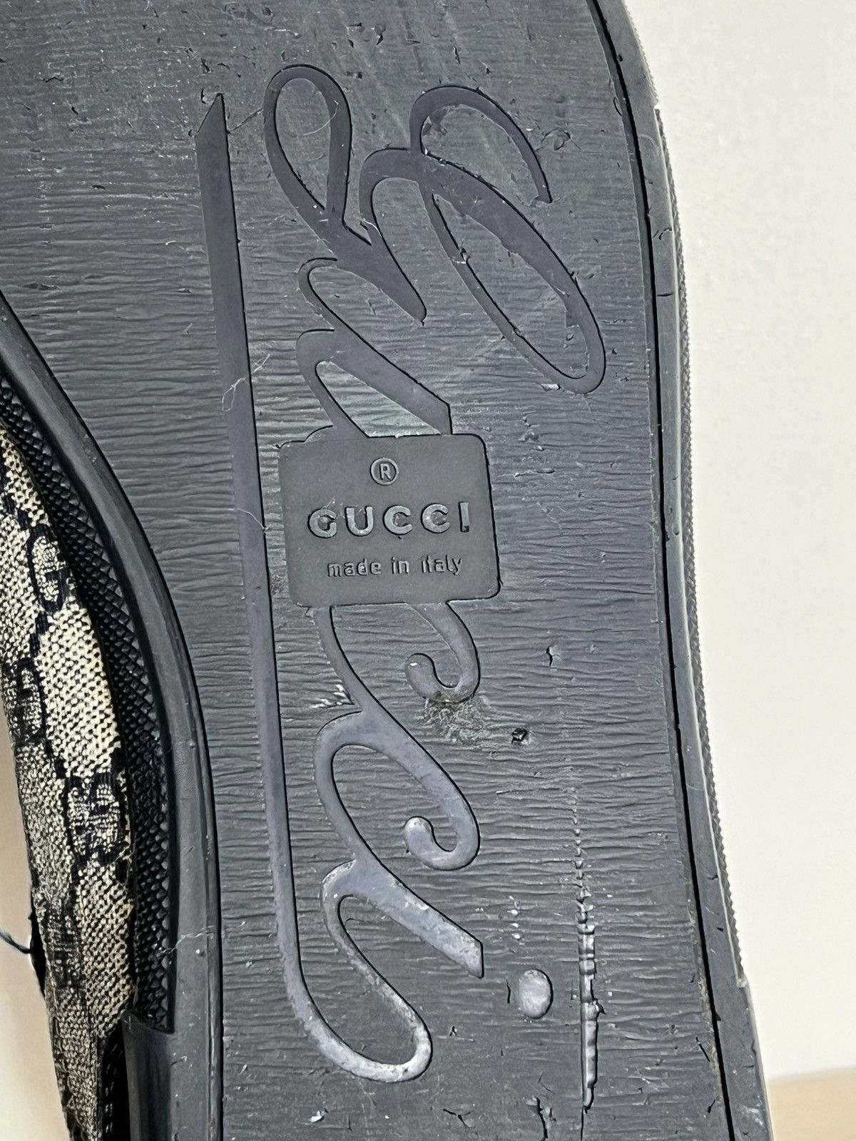 Gucci Gucci GG Supreme Monogram Canvas Sneakers Navy Suede Size US 9.5 / EU 42-43 - 20 Thumbnail