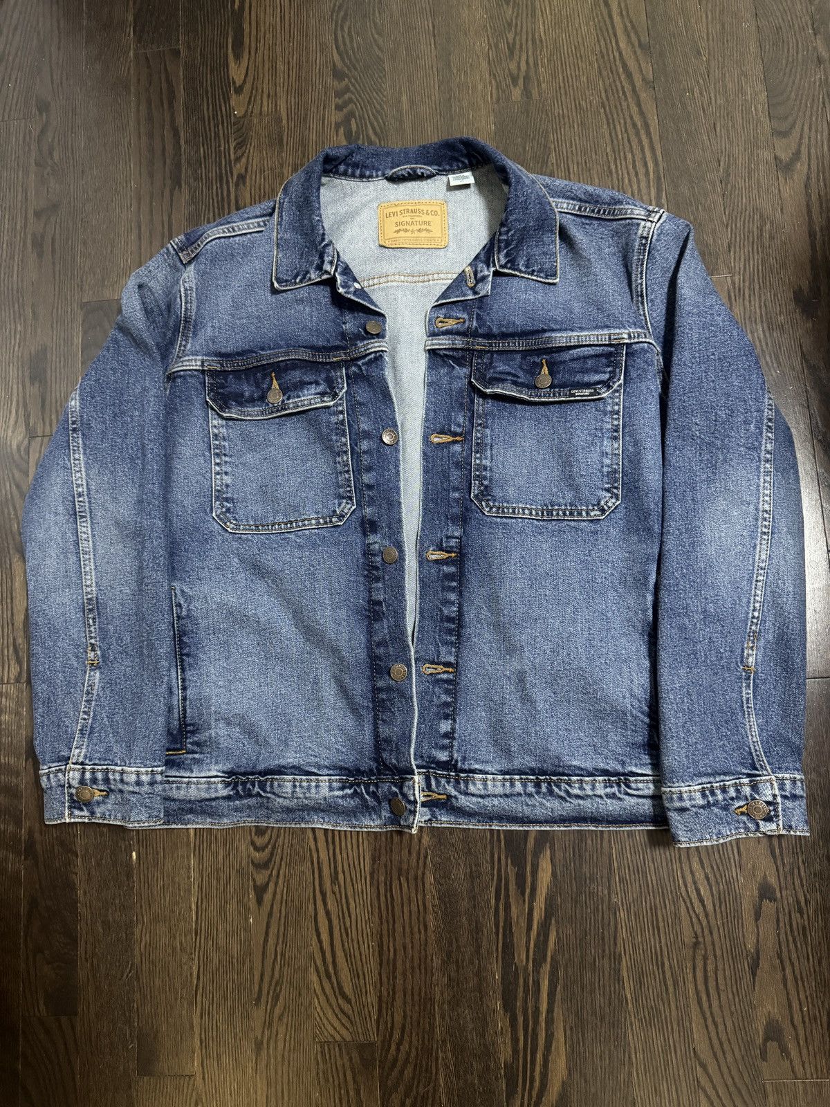 Levi's Levi's Denim Jacket Blue Size US L / EU 52-54 / 3 - 1 Thumbnail