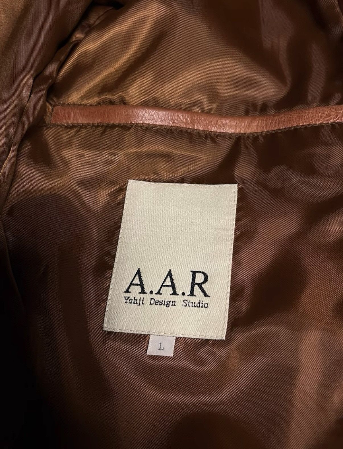 Yohji Yamamoto Yohji Yamamoto Early Four-Pocket Zip Leather Jacket Size US L / EU 52-54 / 3 - 5 Thumbnail