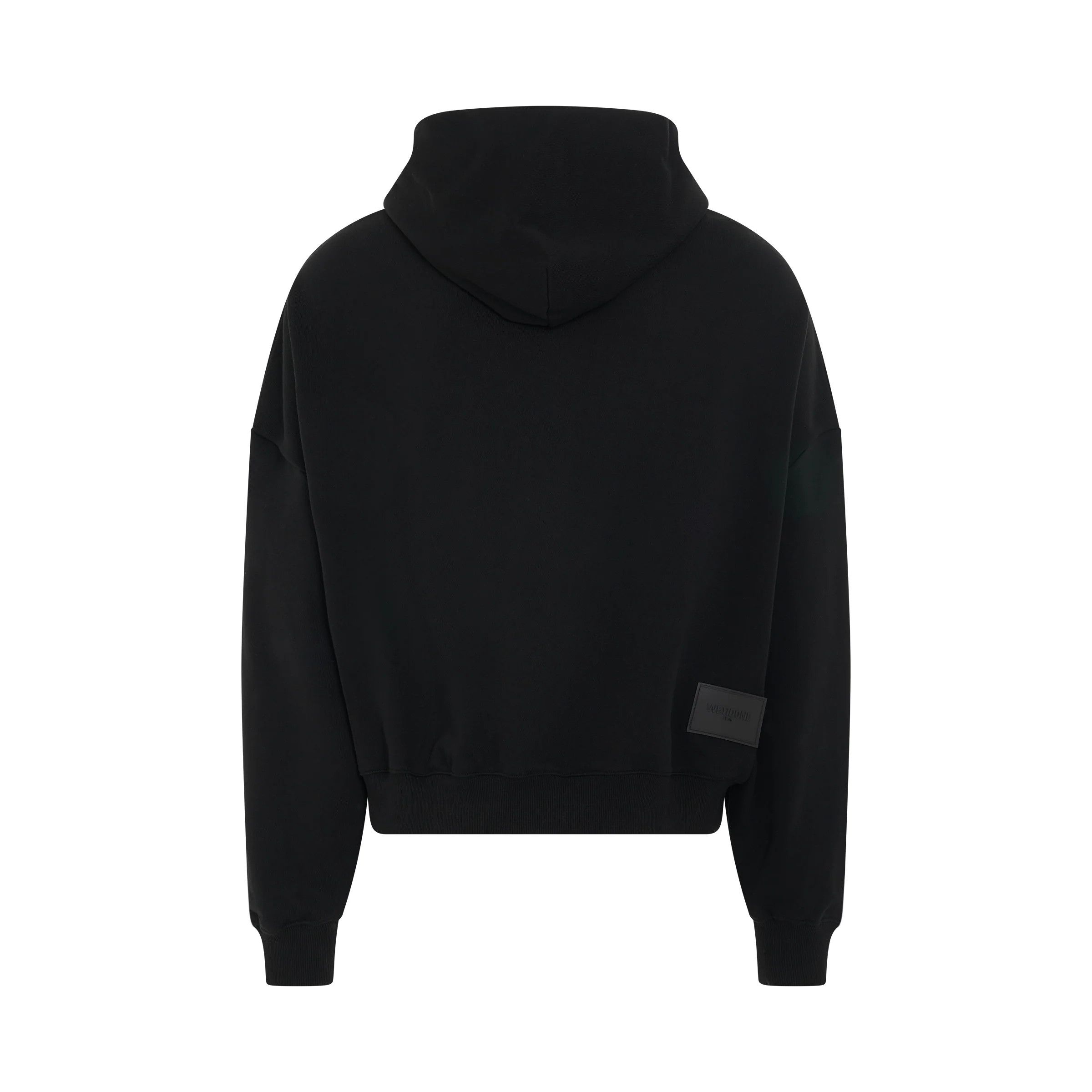 WE11DONE o1mris0824 D Logo Hoodie in Black Size US S / EU 44-46 / 1 - 4 Thumbnail